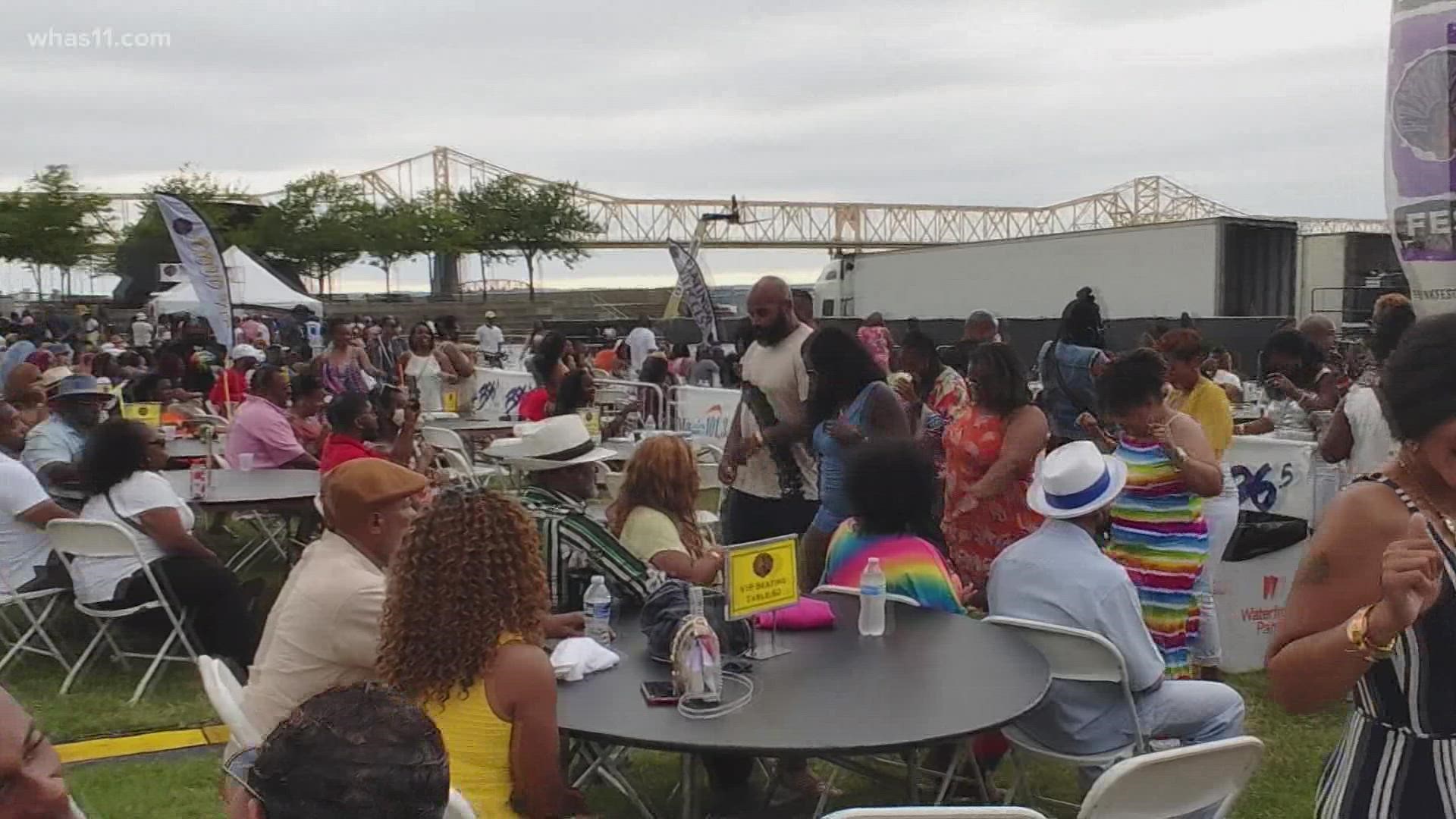 Louisville's Funk Fest brings crowds, fun to Waterfront Park