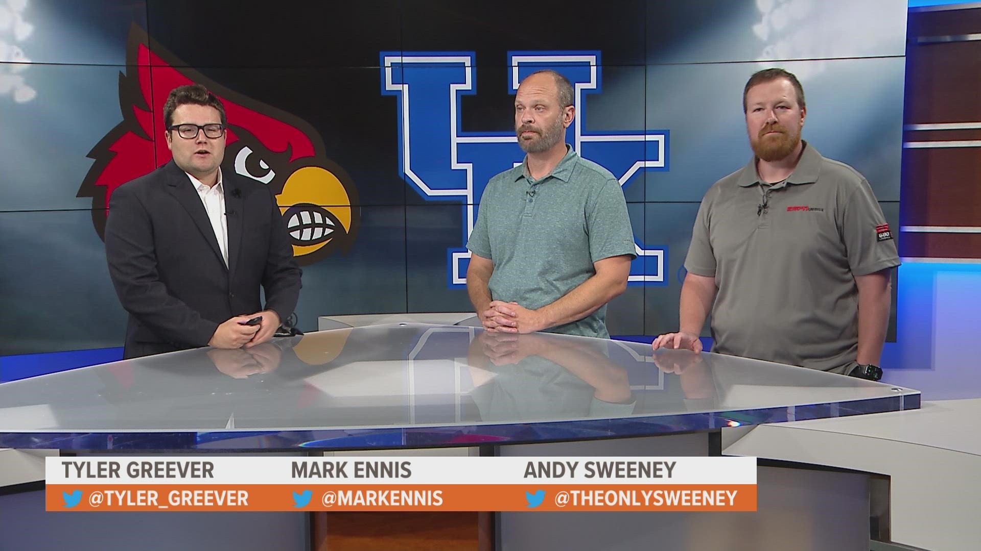 Louisville has a crushing loss while Kentucky's defense dominates. Tyler Greever, Mark Ennis and Andy Sweeney break it all down.