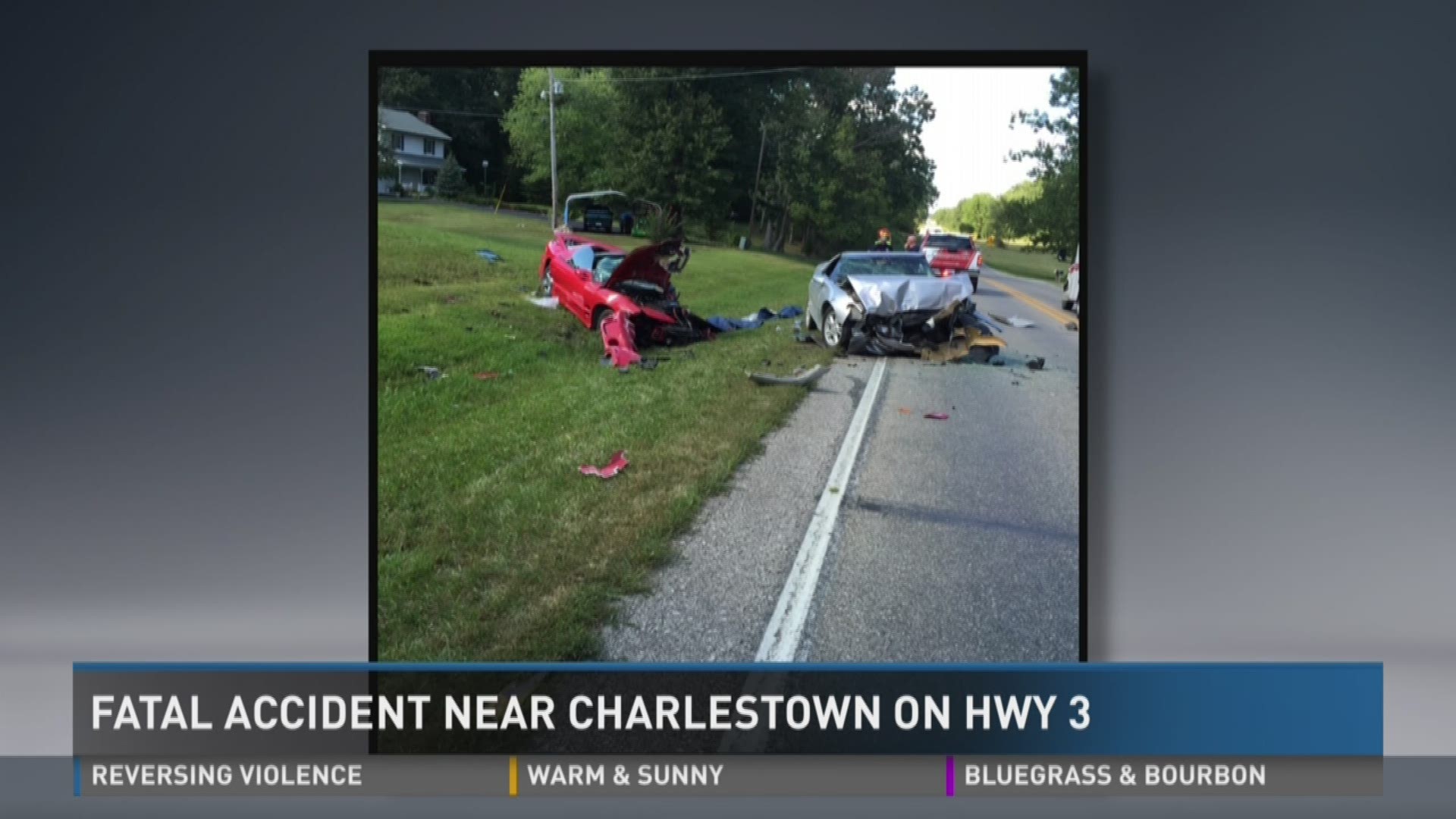 Fatal accident near Charlestown on Highway 3