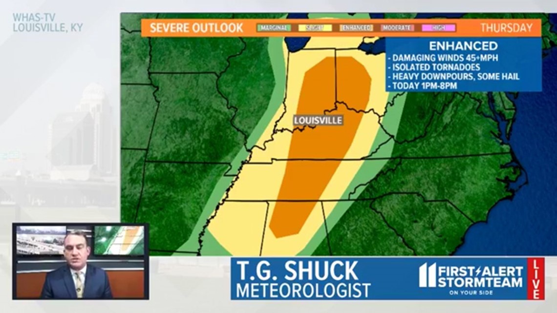 UPDATE: Latest on the severe weather expected today | 0