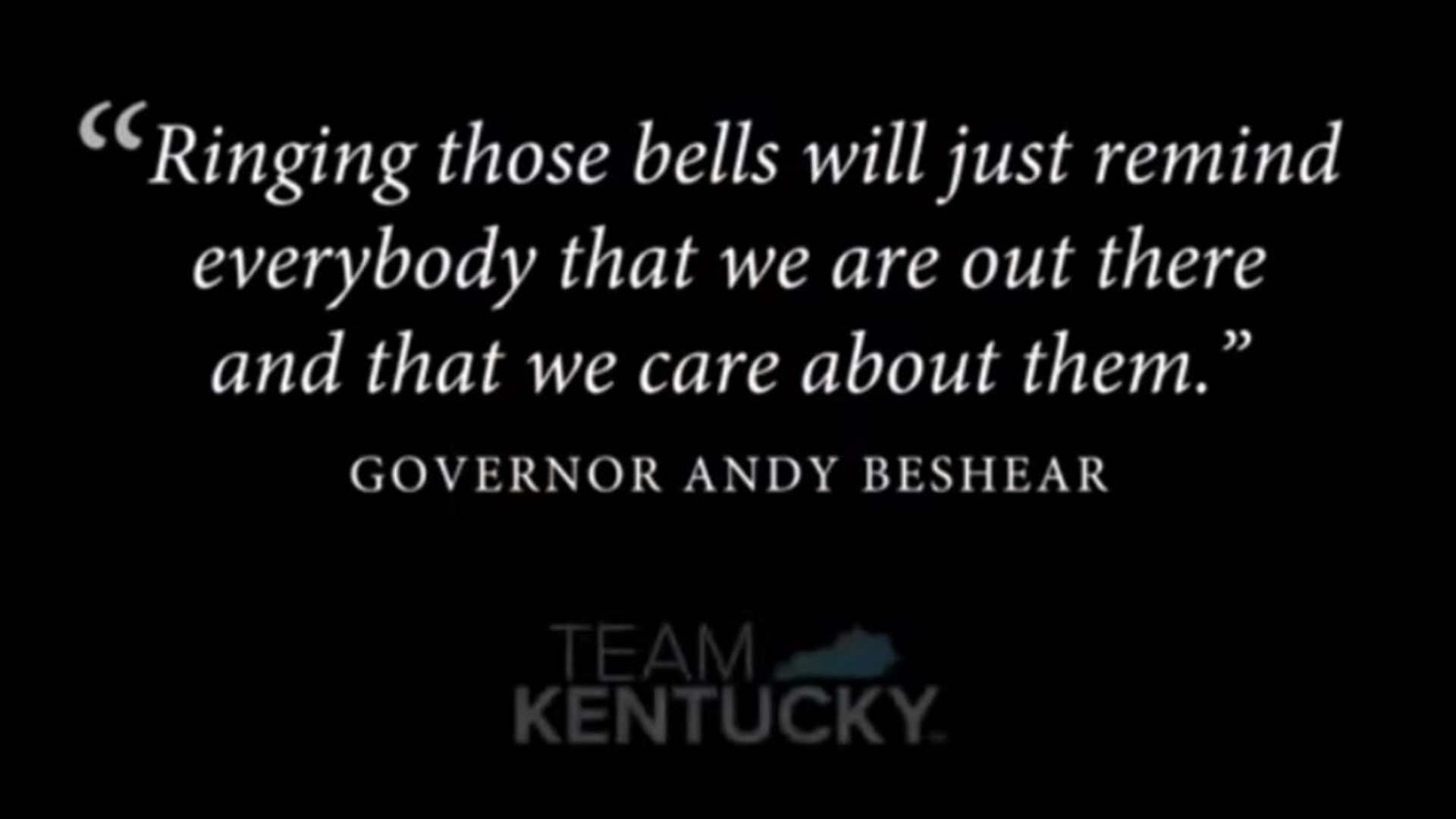 Kentucky Governor Andy Beshear with a look at COVID-19 coronavirus' impact across the Bluegrass state.