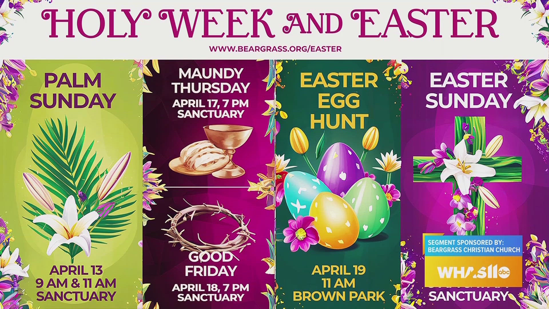 Learn more at beargrass.org/easter.