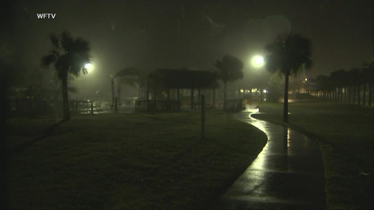 Hurricane Nicole makes landfall in Florida's east coast
