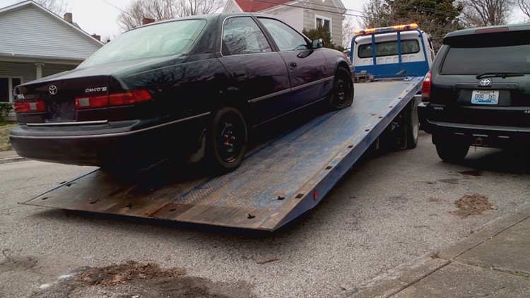 On Your Side: Abandoned car gets towed after two year complaint