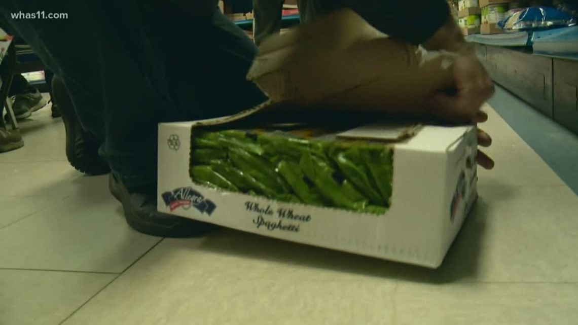 S. Indiana food pantry transitions to drivethru service