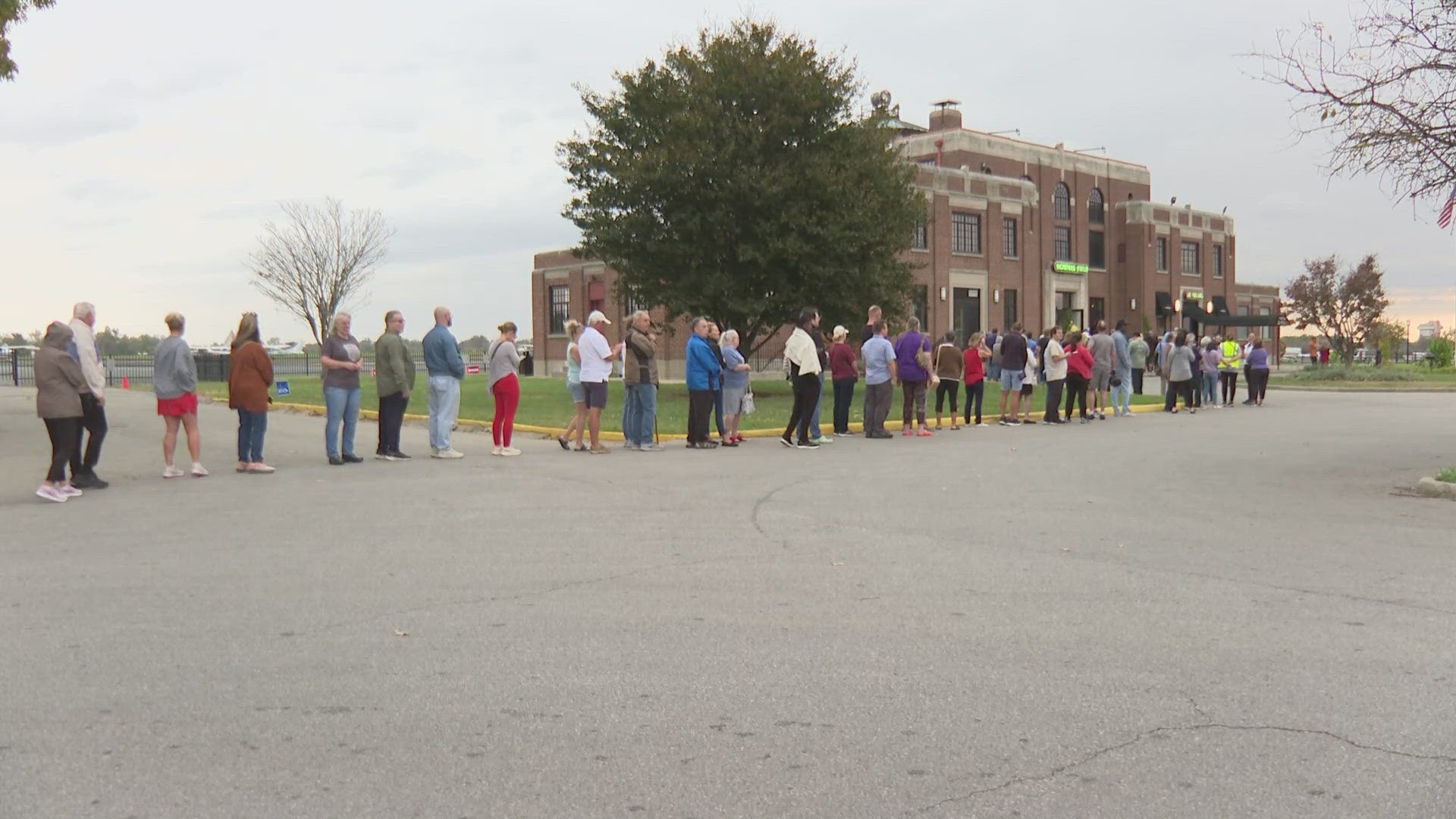 People in Kentucky can vote early on Oct. 31, Nov. 1 and 2.