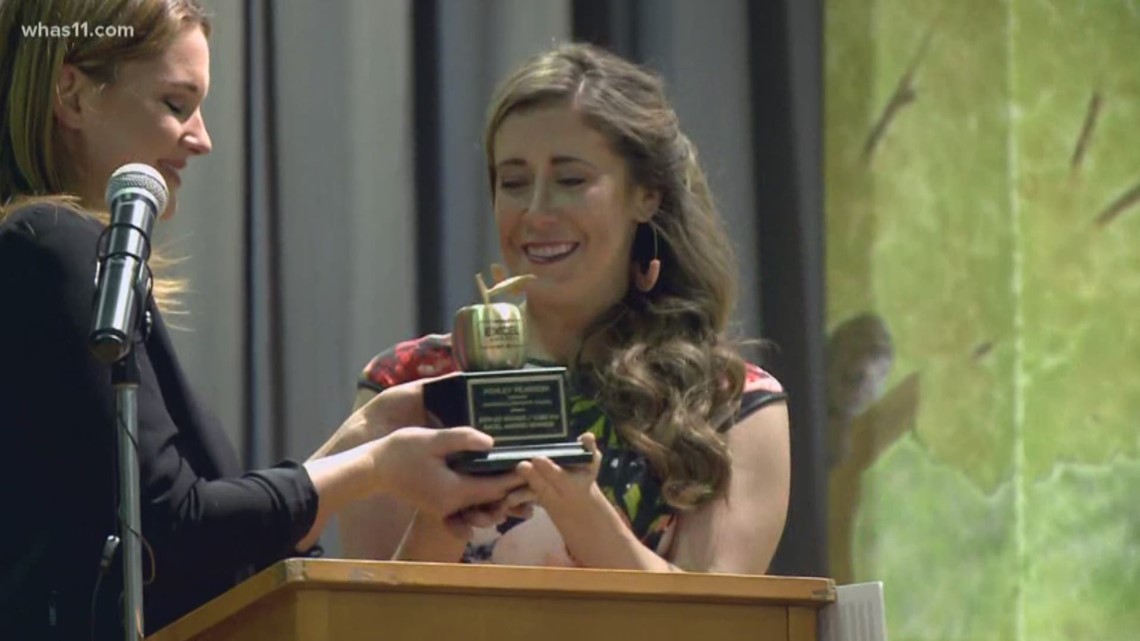 She's helping her students become the best possible community members. Hayley Minogue was there as she received the WHAS11 ExCel Award.
