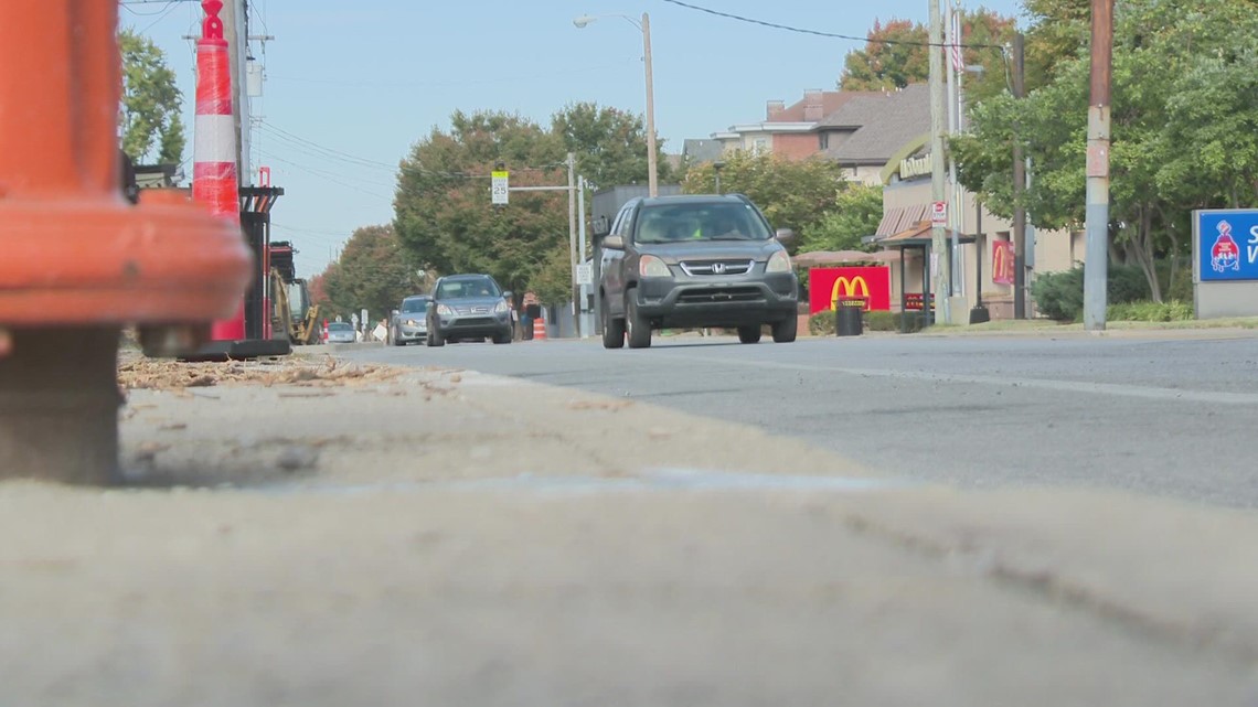 Bardstown Road construction delayed, set to finish in April