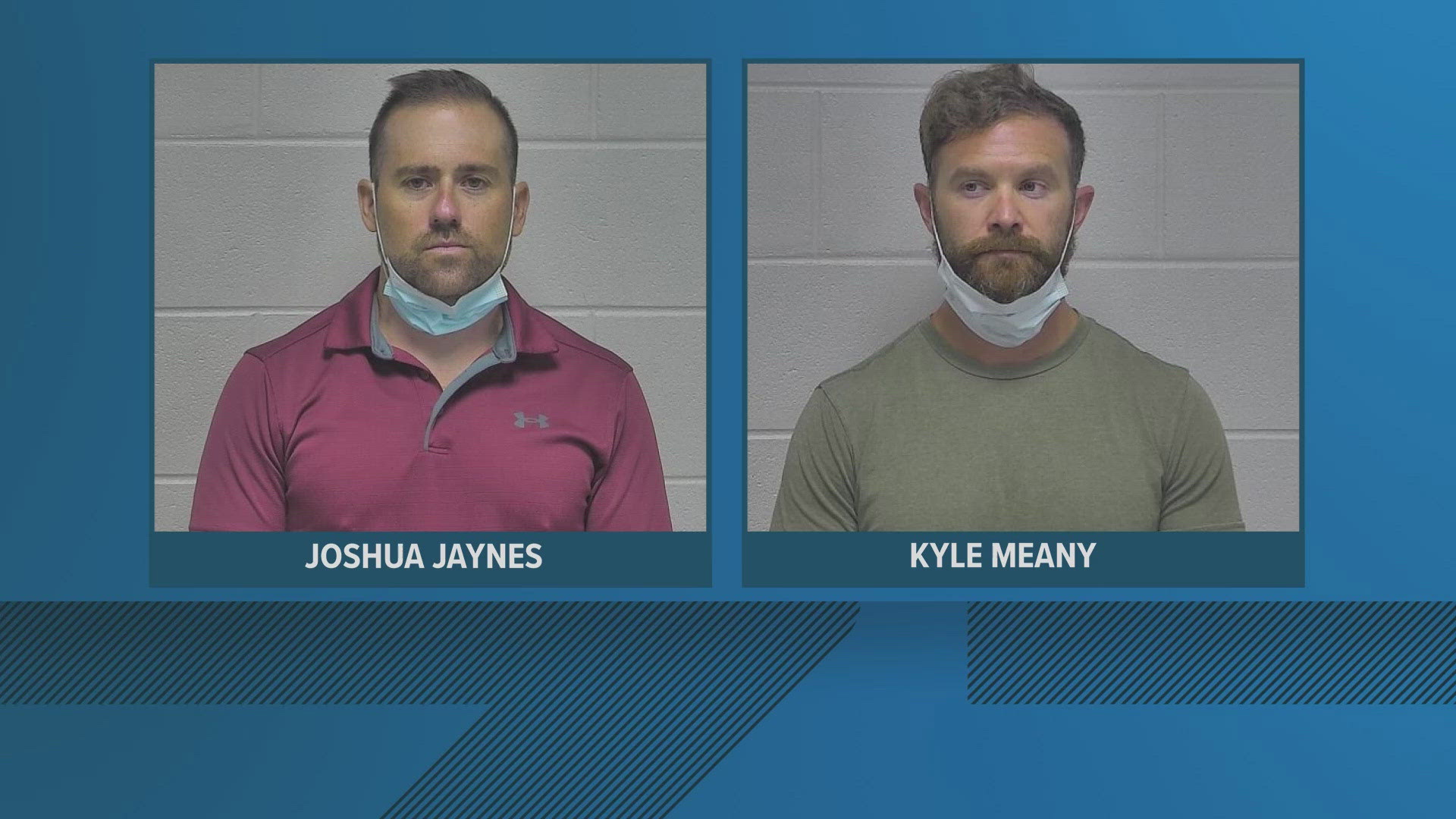 The superseding indictment filed on Tuesday amends the original indictments against Joshua Jaynes and Kyle Meany.