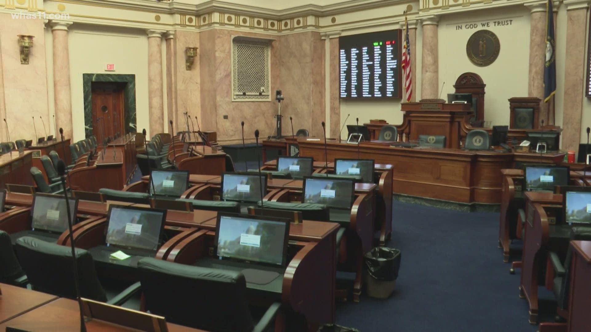 Kentucky General Assembly returns to work on Tuesday with COVID