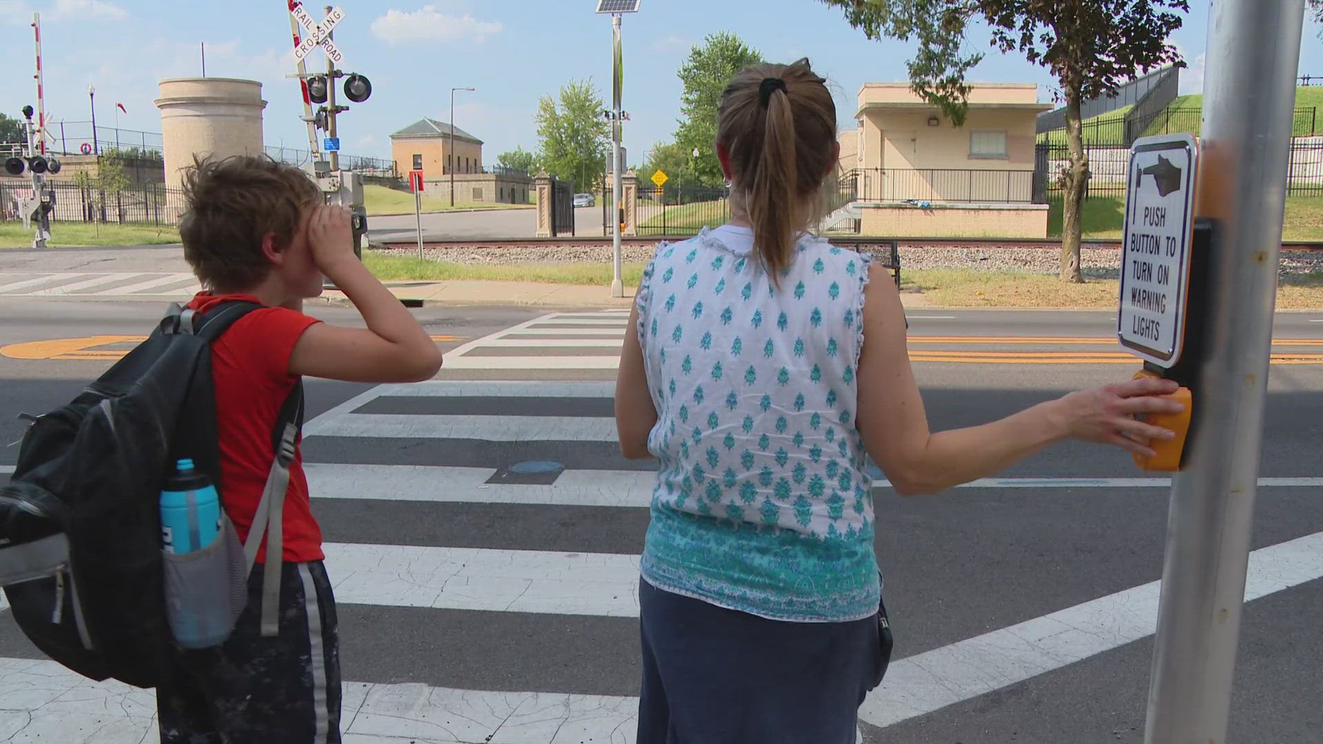 Many students of Field Elementary cross there, and cars many times don't stop, raising safety concerns.