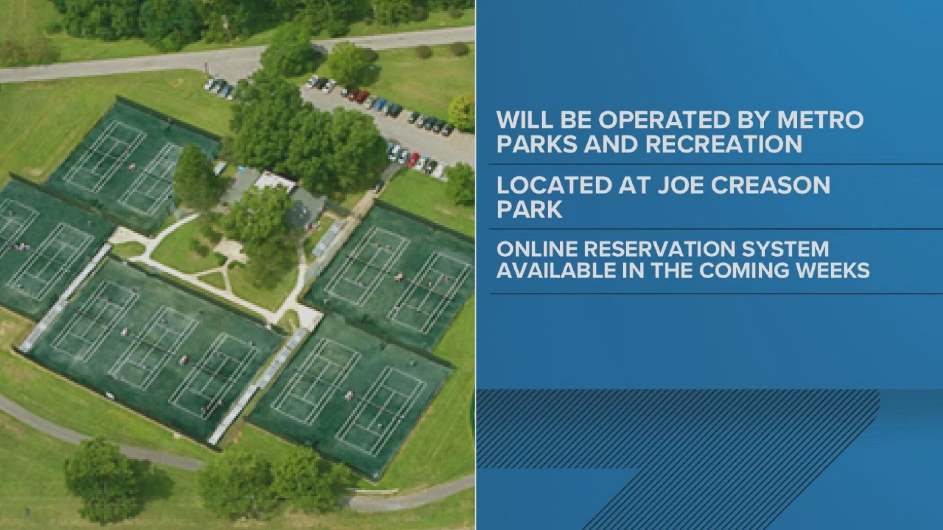 The center at Joe Creason Park will open this summer, operated by Metro Parks and Recreation.