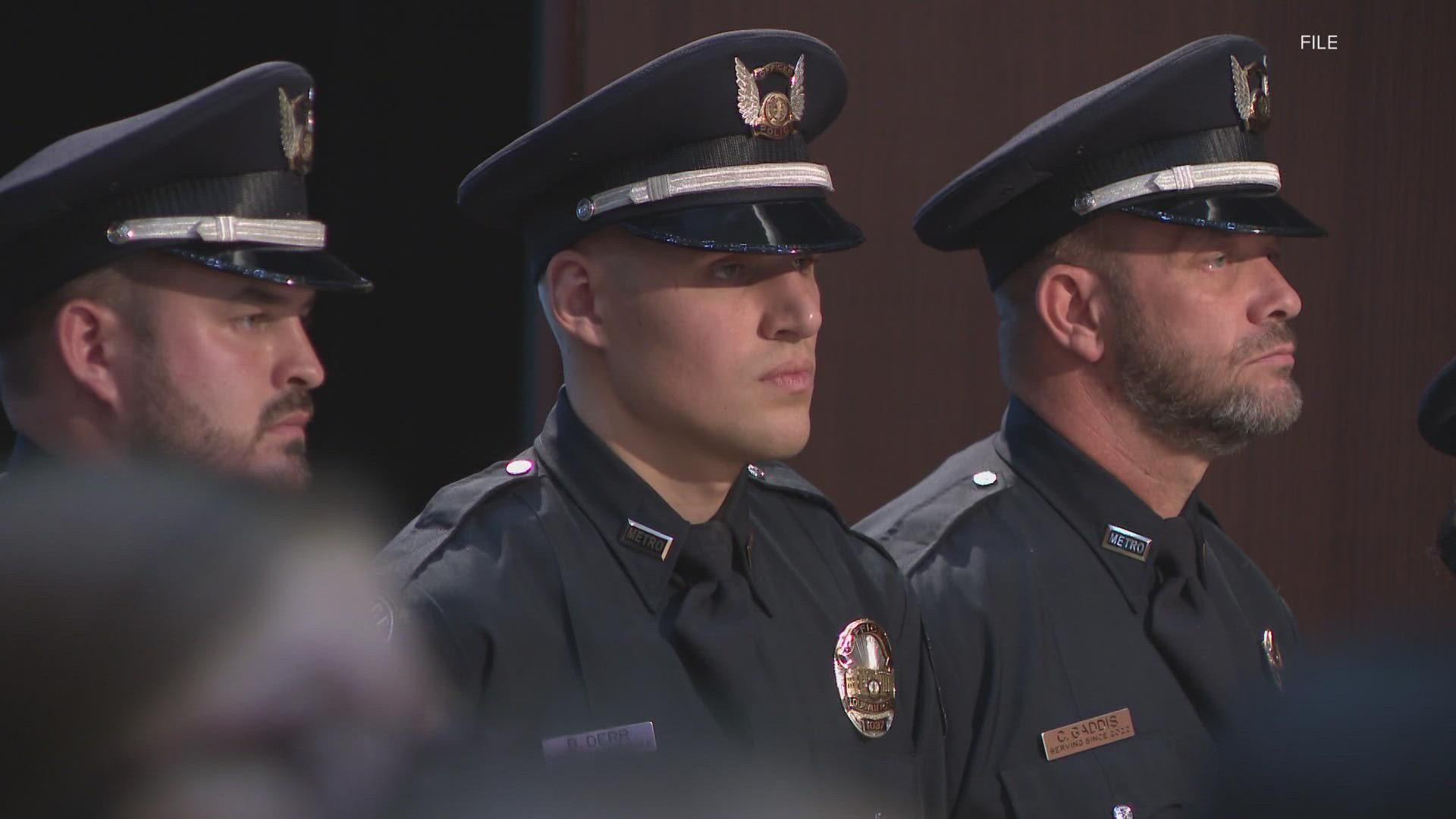 Right now, officials say the police department is short just under 300 officers.