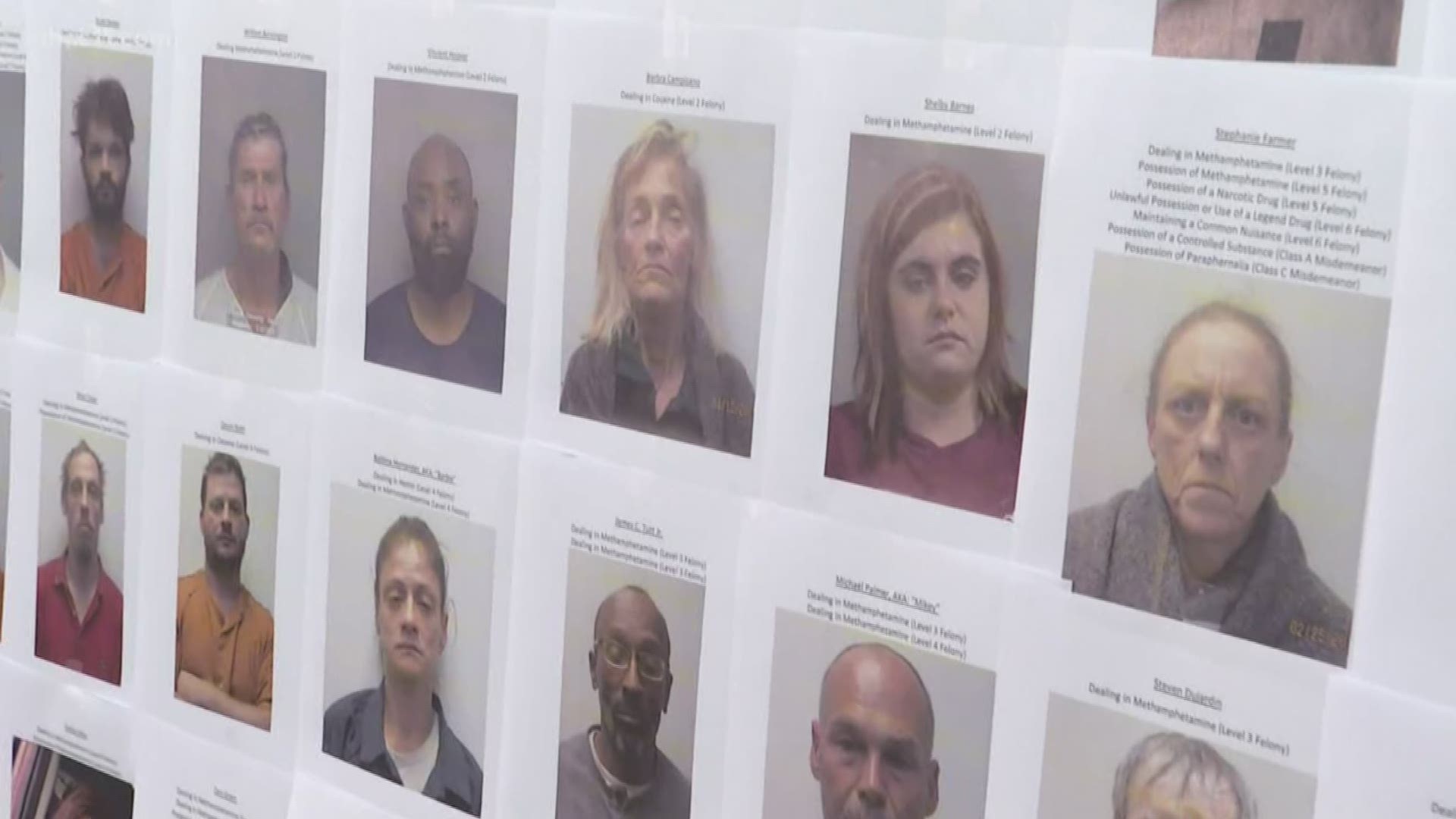 Nearly 60 alleged drug dealers are off the Southern Indiana streets.