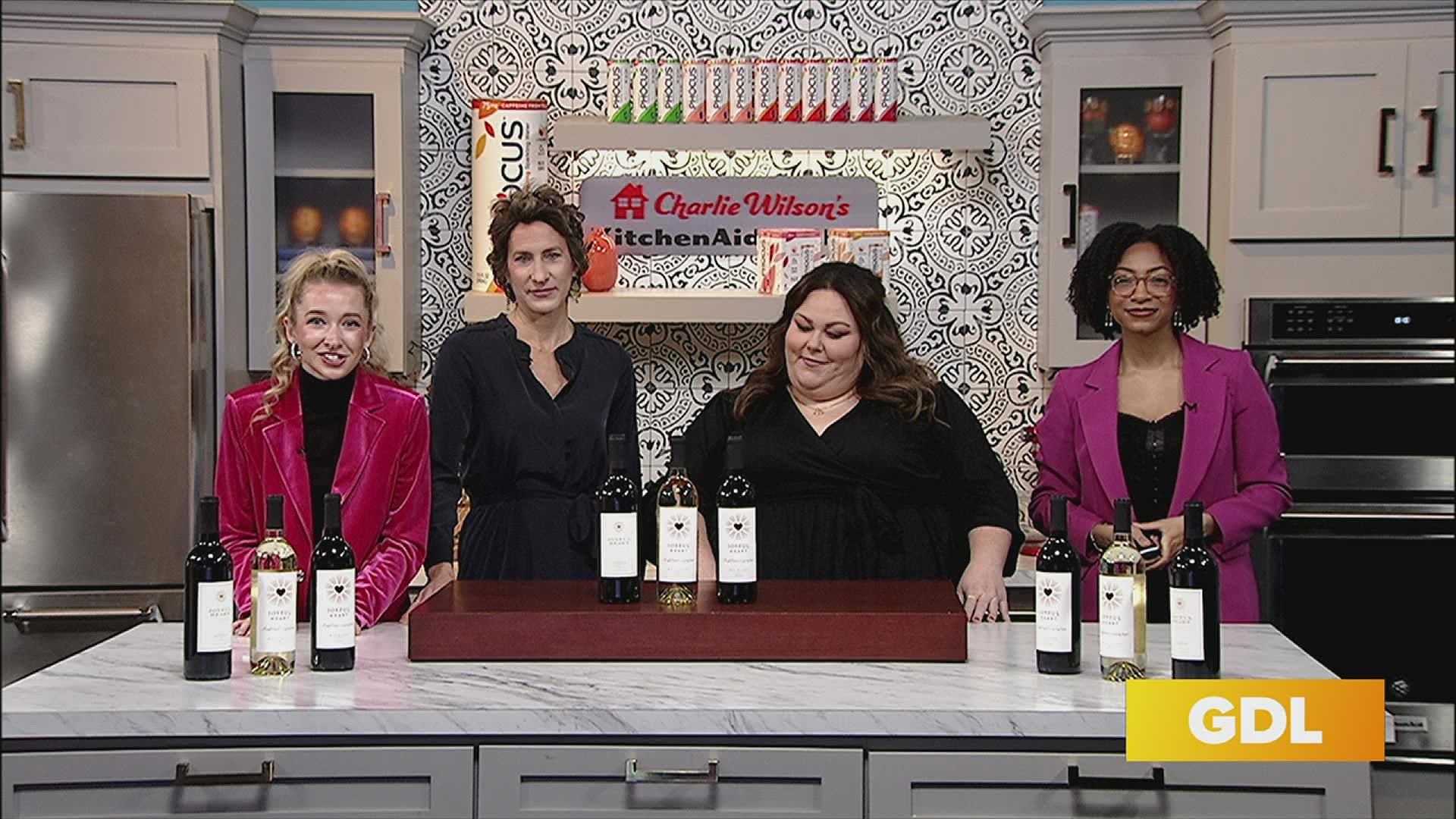 Actress Chrissy Metz and Wine Maker Nicole Walsh kick off their wine company signings on Great Day Live!