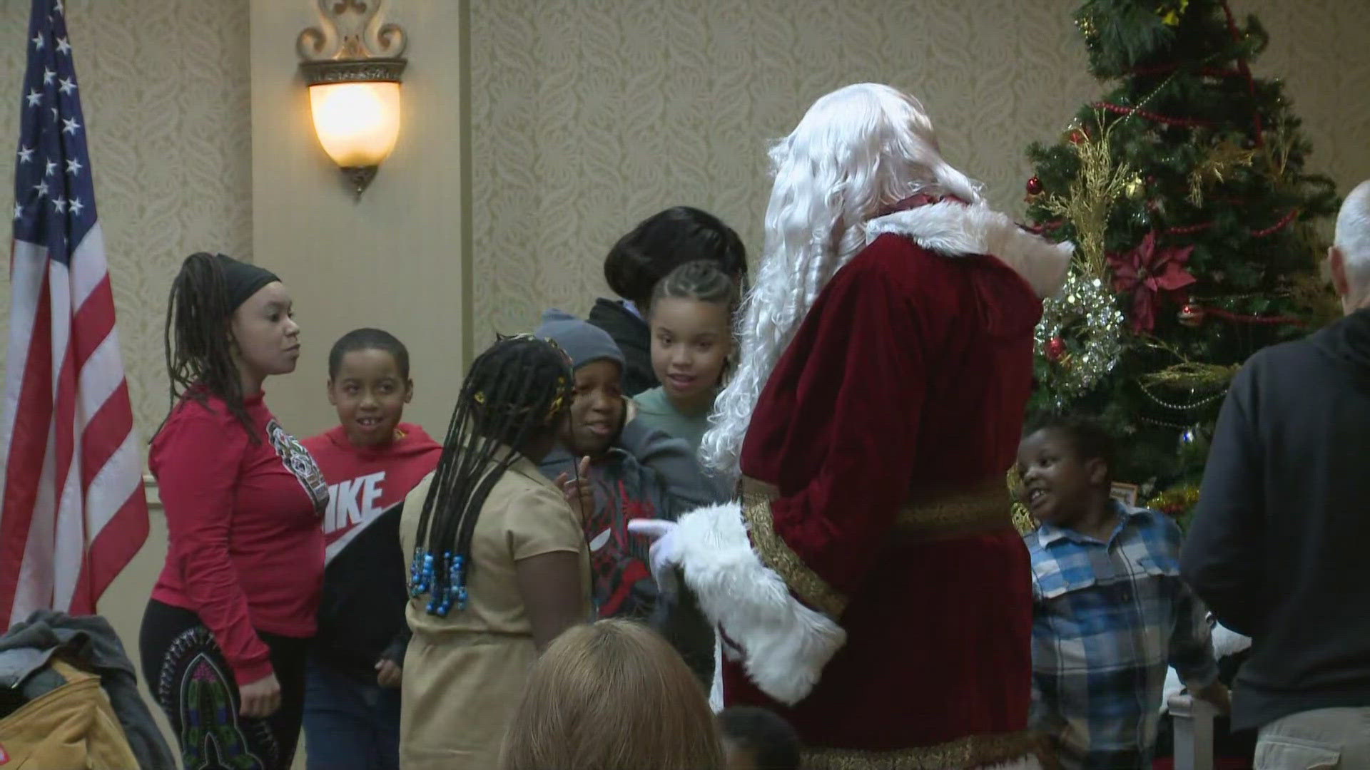 "Breakfast with Santa" at Hotel Louisville begins at 6 a.m. on Tuesday, Dec. 17.