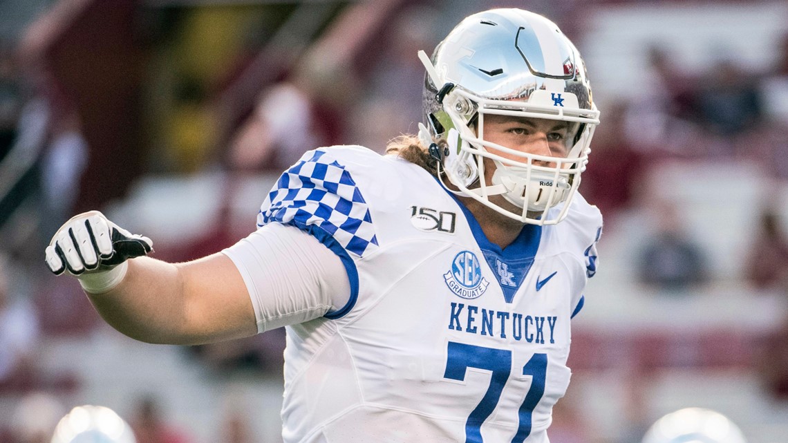 Detroit Lions draft UK's Logan Stenberg