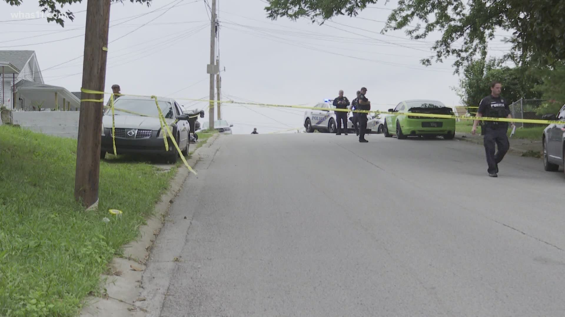 Two people died following a shooting on Arling Avenue, just north of Louisville's Iroquois Park.