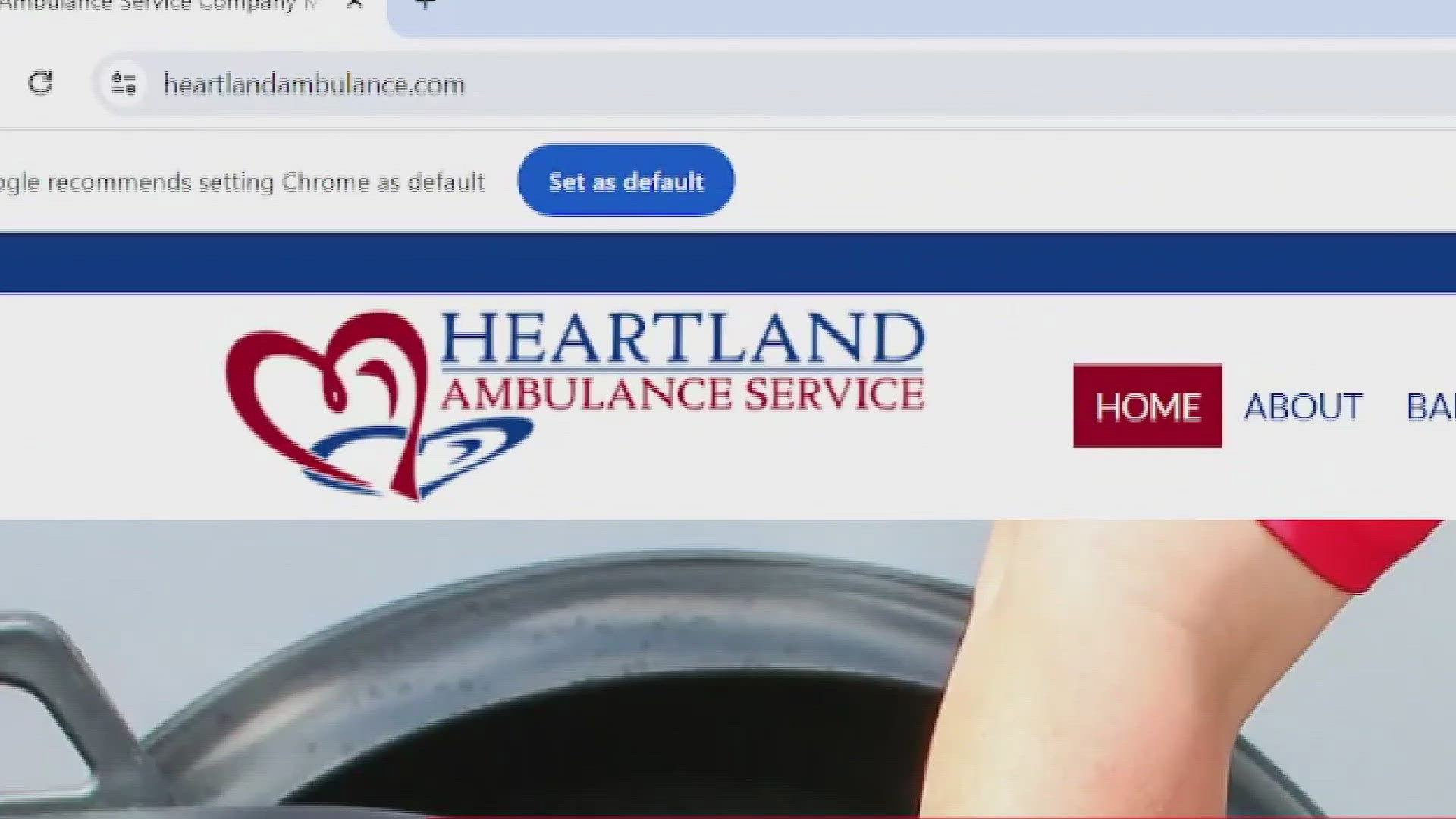 The county is considering bringing Heartland on for a three month contract, because of New Chapel EMS' staffing issues.