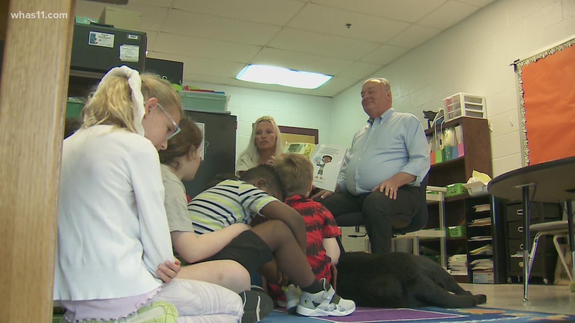 Breckinridge Franklin is the only JCPS elementary school with a program for blind students.