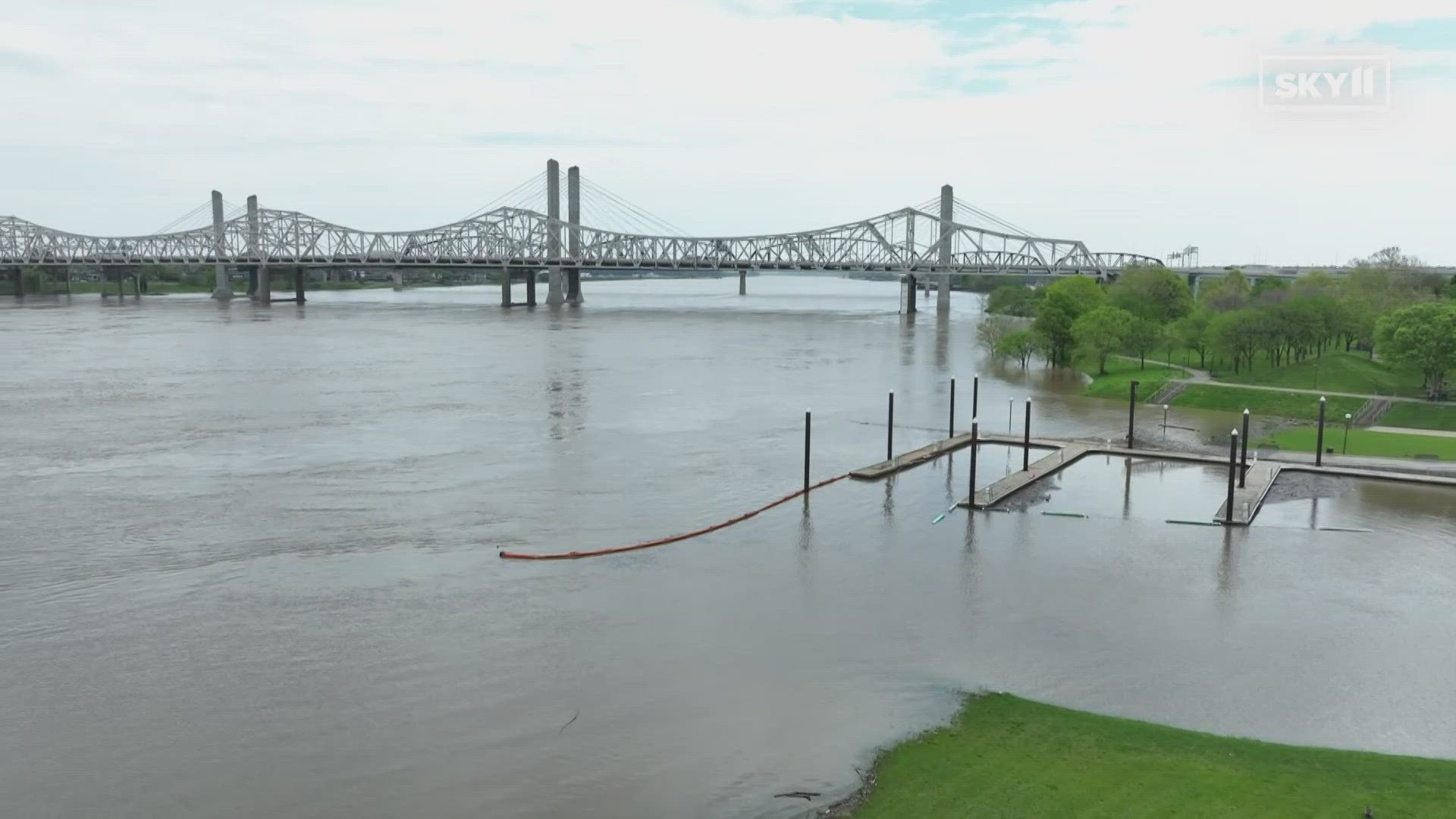 Rising river levels have been a concern this week after several days of rain in Kentucky and southern Indiana.