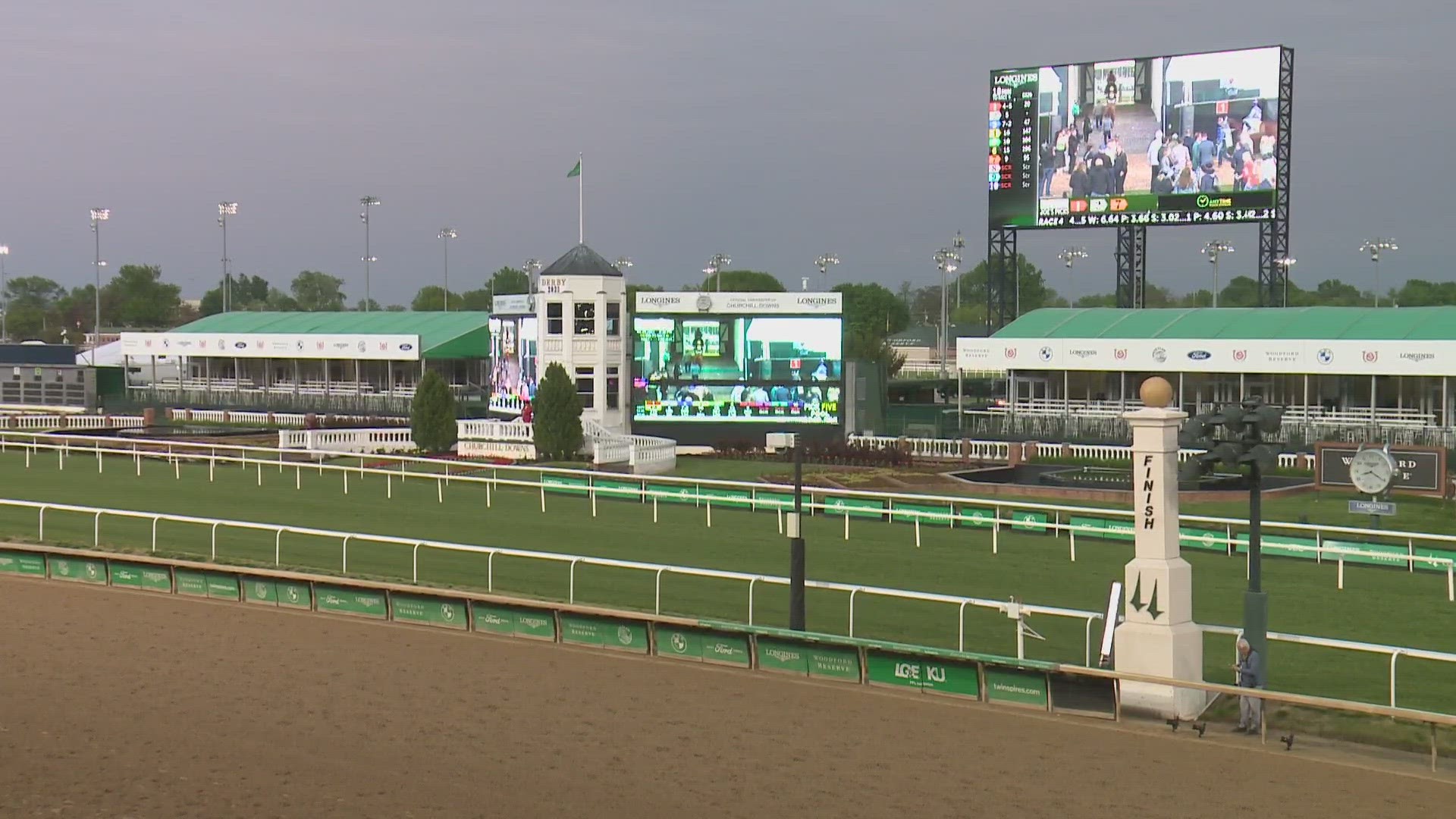 WHAS11 Reporter Connor Steffen and photojournalist Elijah McKenzie took to the racetrack to kick off the 2023 spring meet, with fans from all around the world.