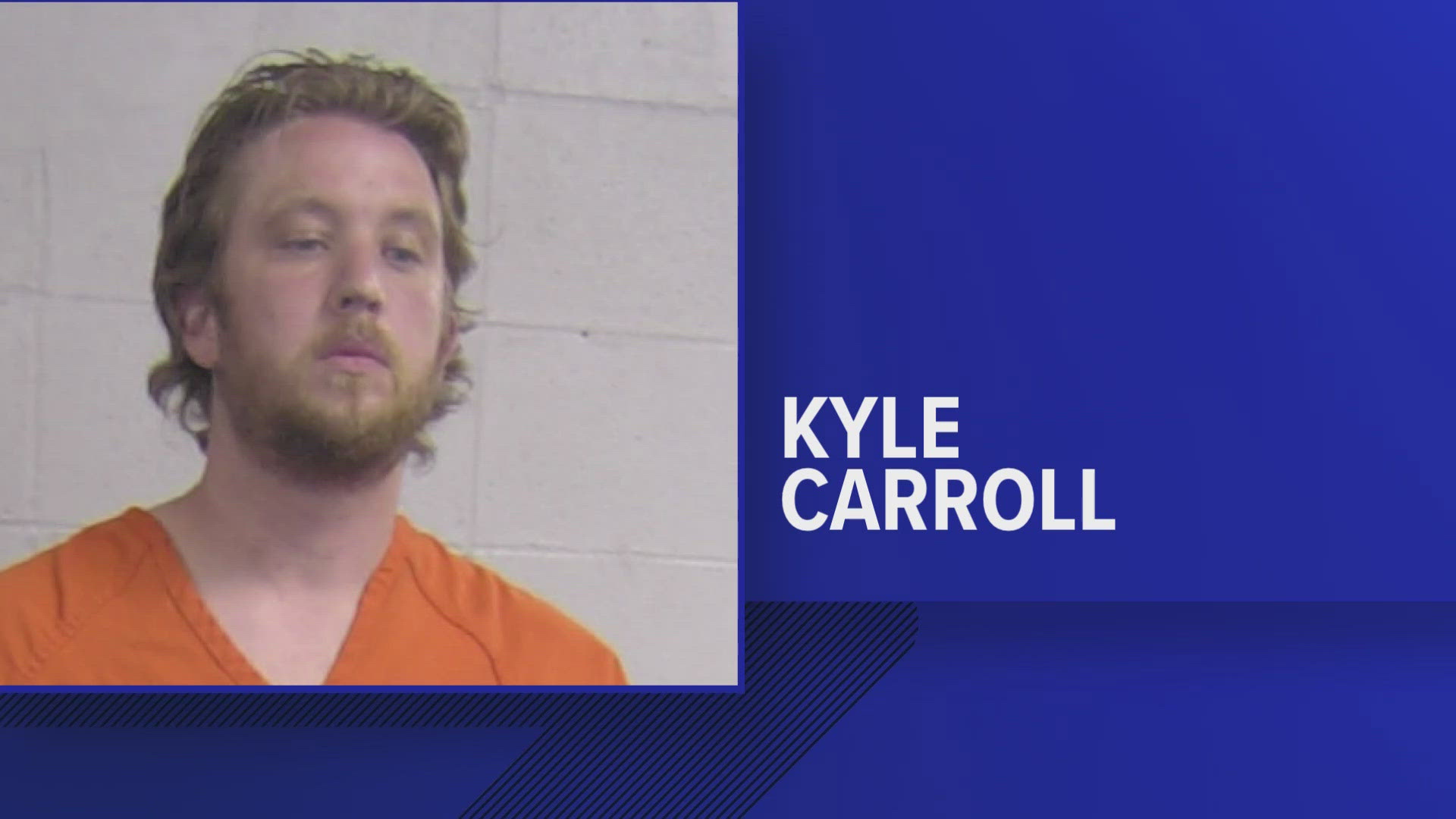 Det. Kyle Carroll, who was off-duty, was arrested Sunday after crashing into a parked on Frankfort Avenue near Jane Street. He was placed on administrative leave.