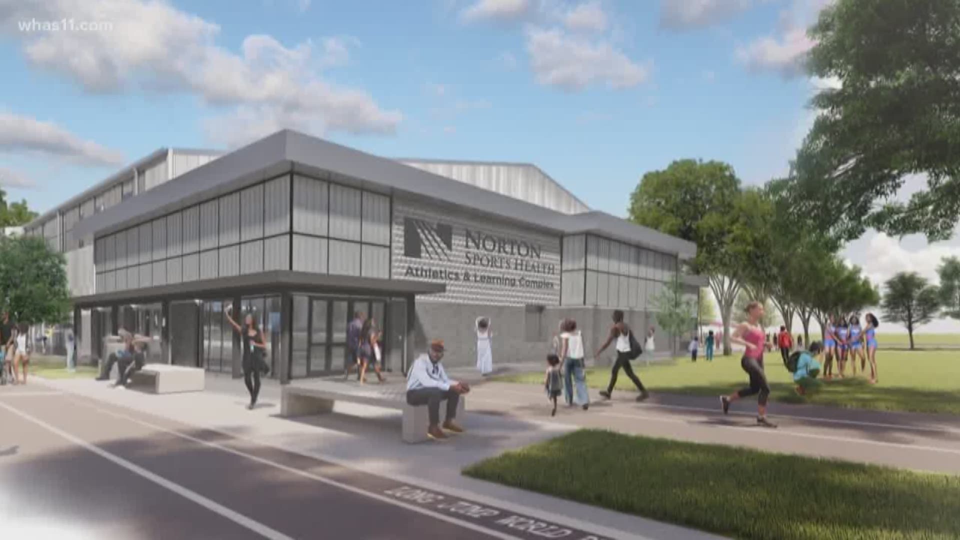 The complex at 30th and Muhammad Ali will be named Norton Sports Health Athletics and Learning Complex.