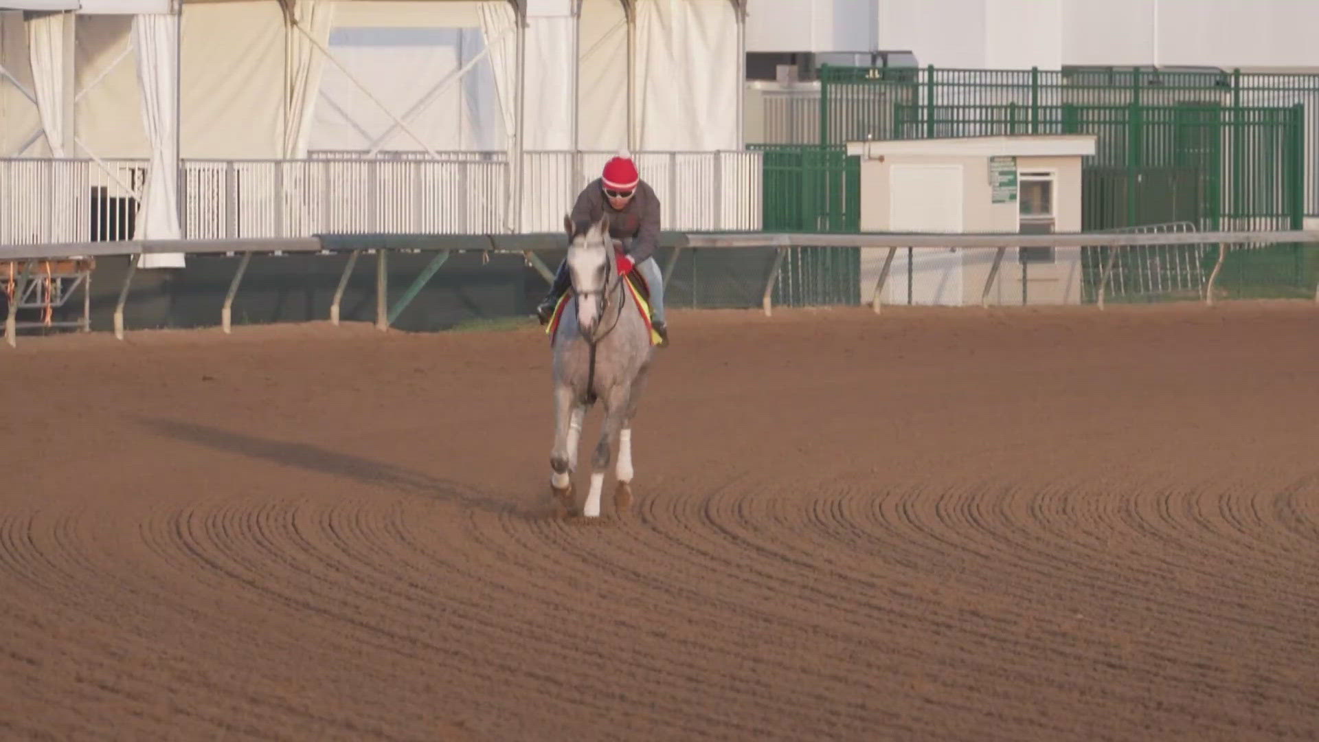 Sandman is the Arkansas Derby winner, and Journalism is the Santa Anita Derby winner.