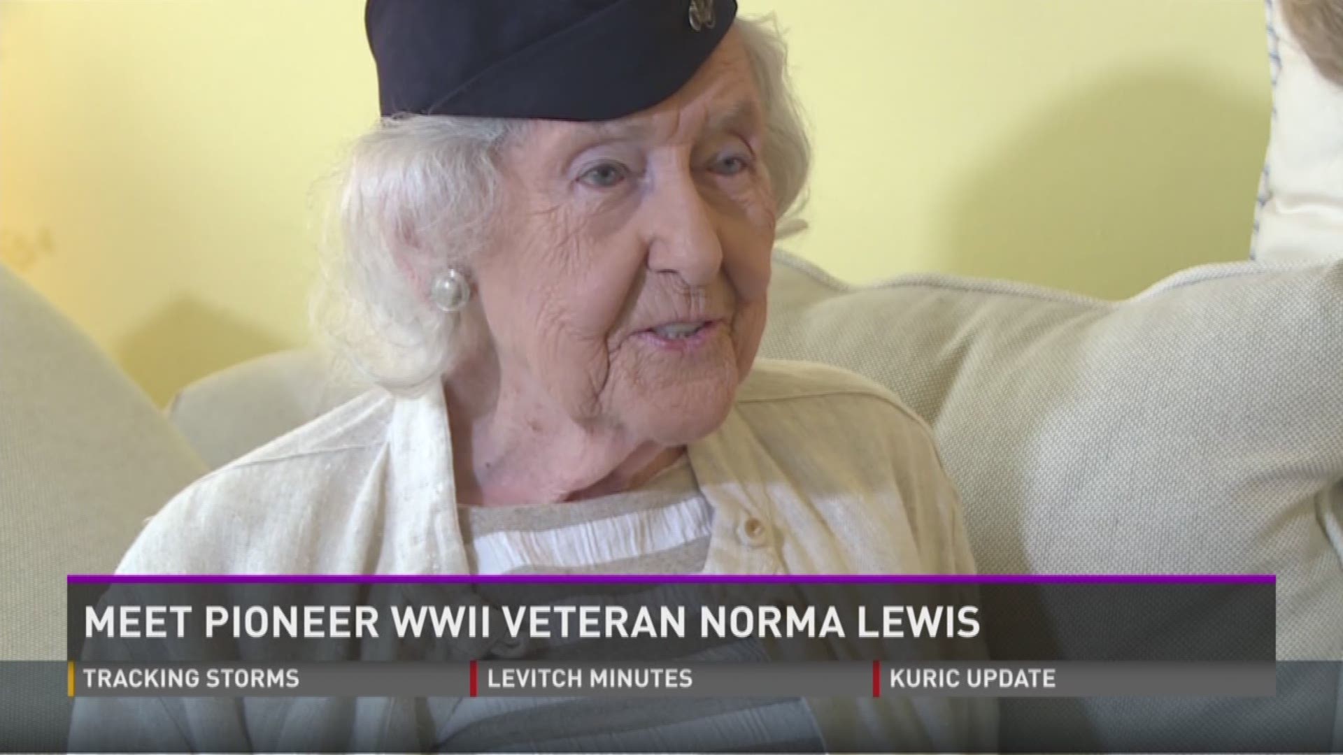 Meet pioneer WWII veteran Norma Lewis