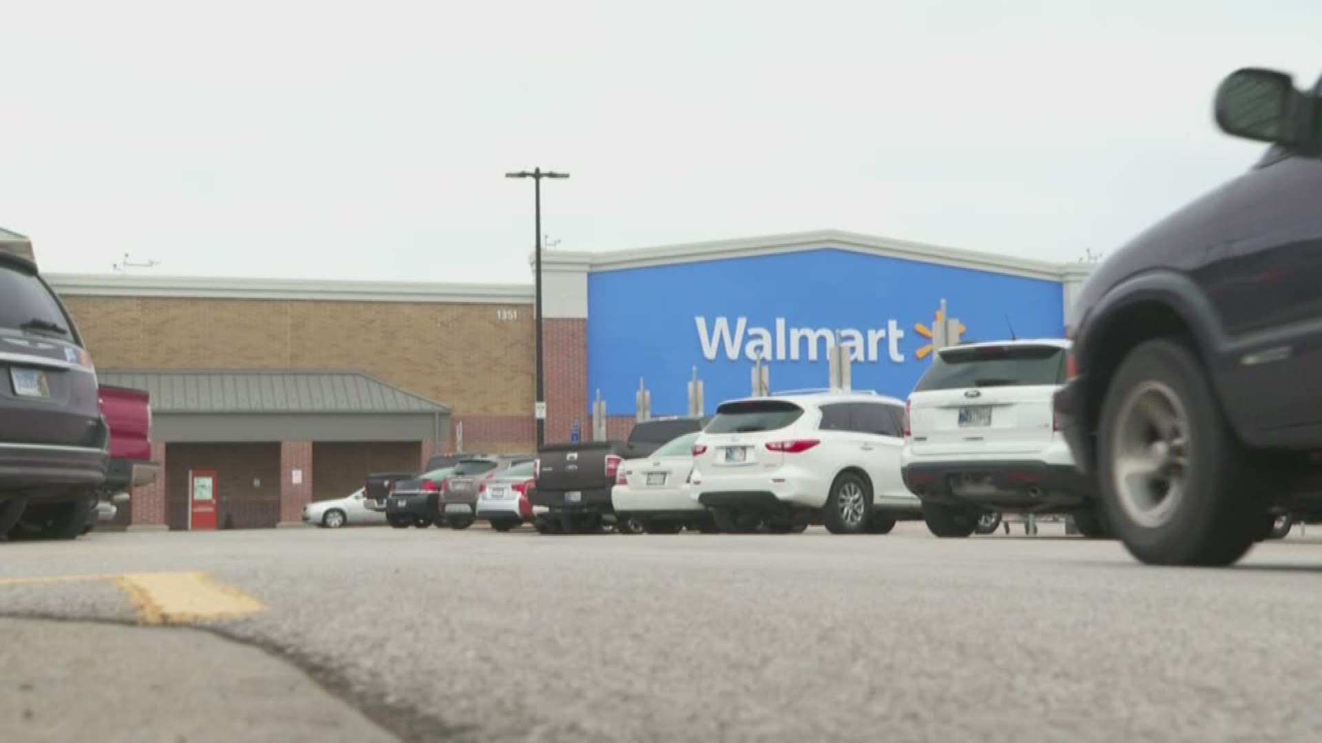 An Indiana mom says two men followed her throughout the Clarksville Walmart.