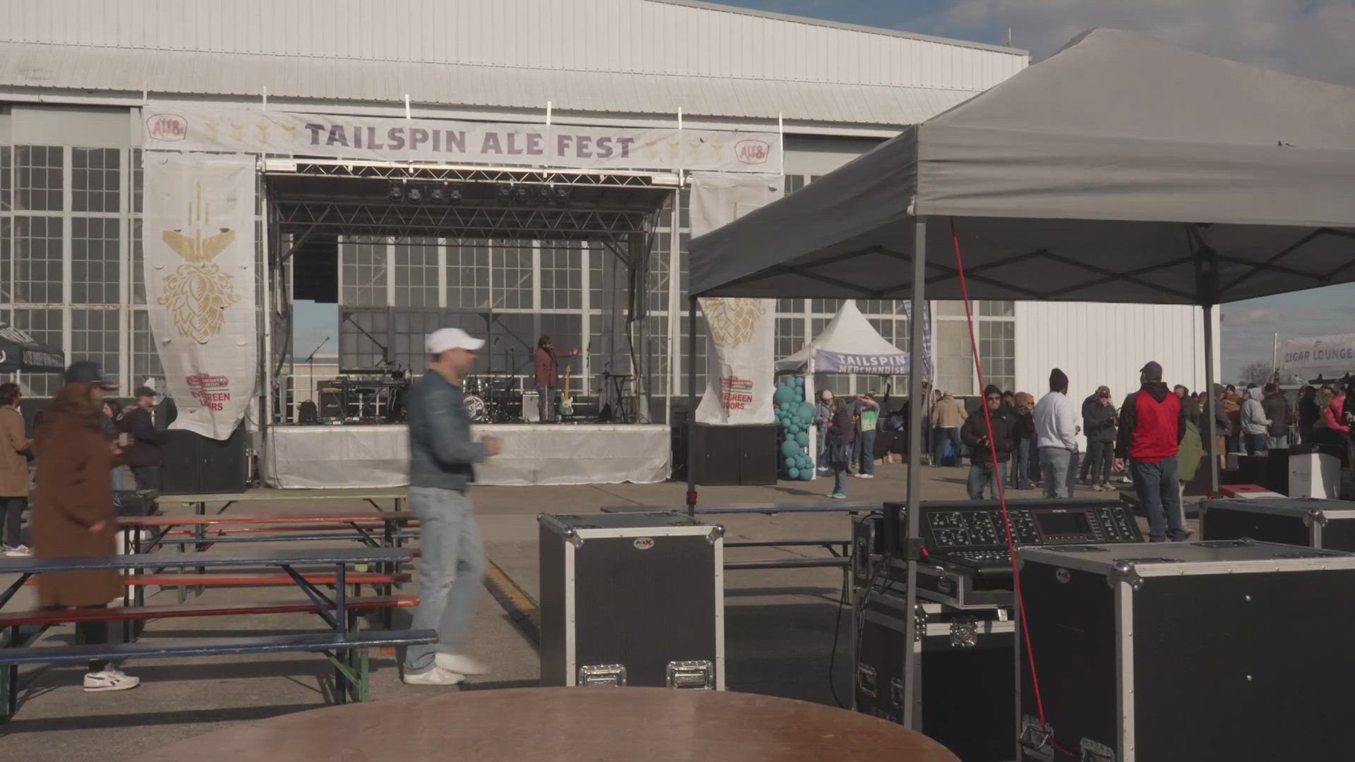 For more than a decade, breweries line up along the air field for one of Louisville's largest and longest running beer festivals.
