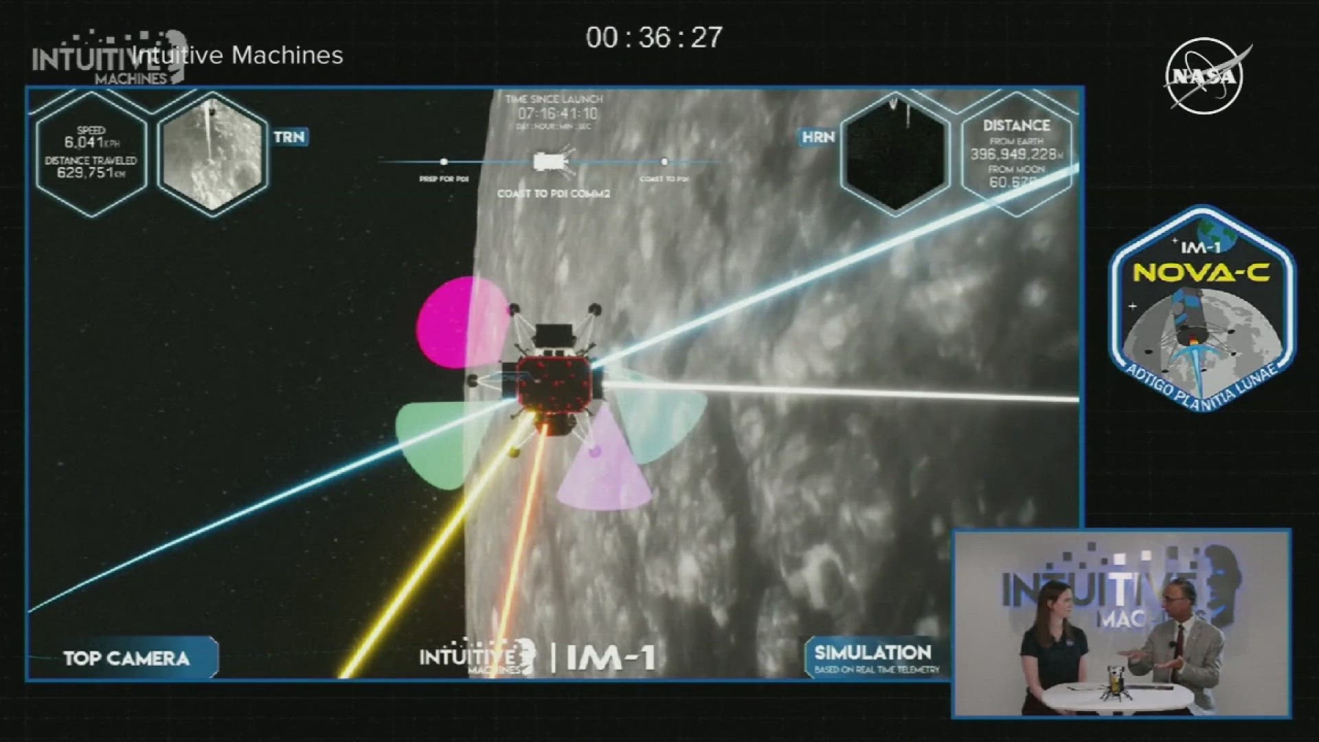 Amazing footage captures moment meteor crashes into the moon, image size:1920x1080
