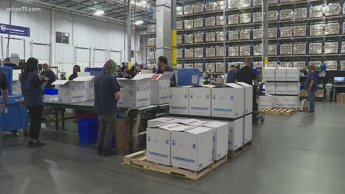 'Delivering hope': UPS surpasses one billion COVID vaccine shipments from Louisville facility