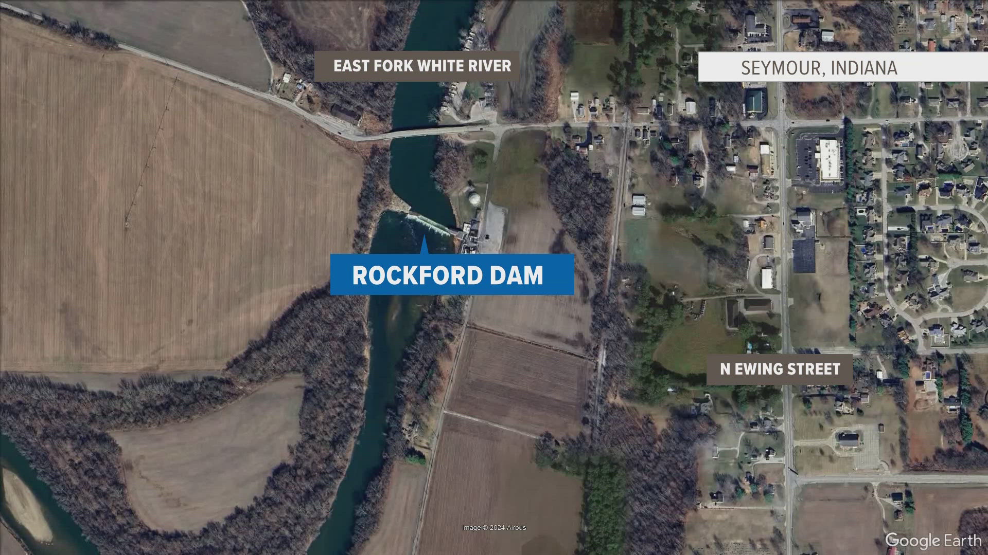 Indiana American water says it has secured all the necessary permits to begin removing the Rockford dam on the east fork of the white river in Seymour, Indiana.