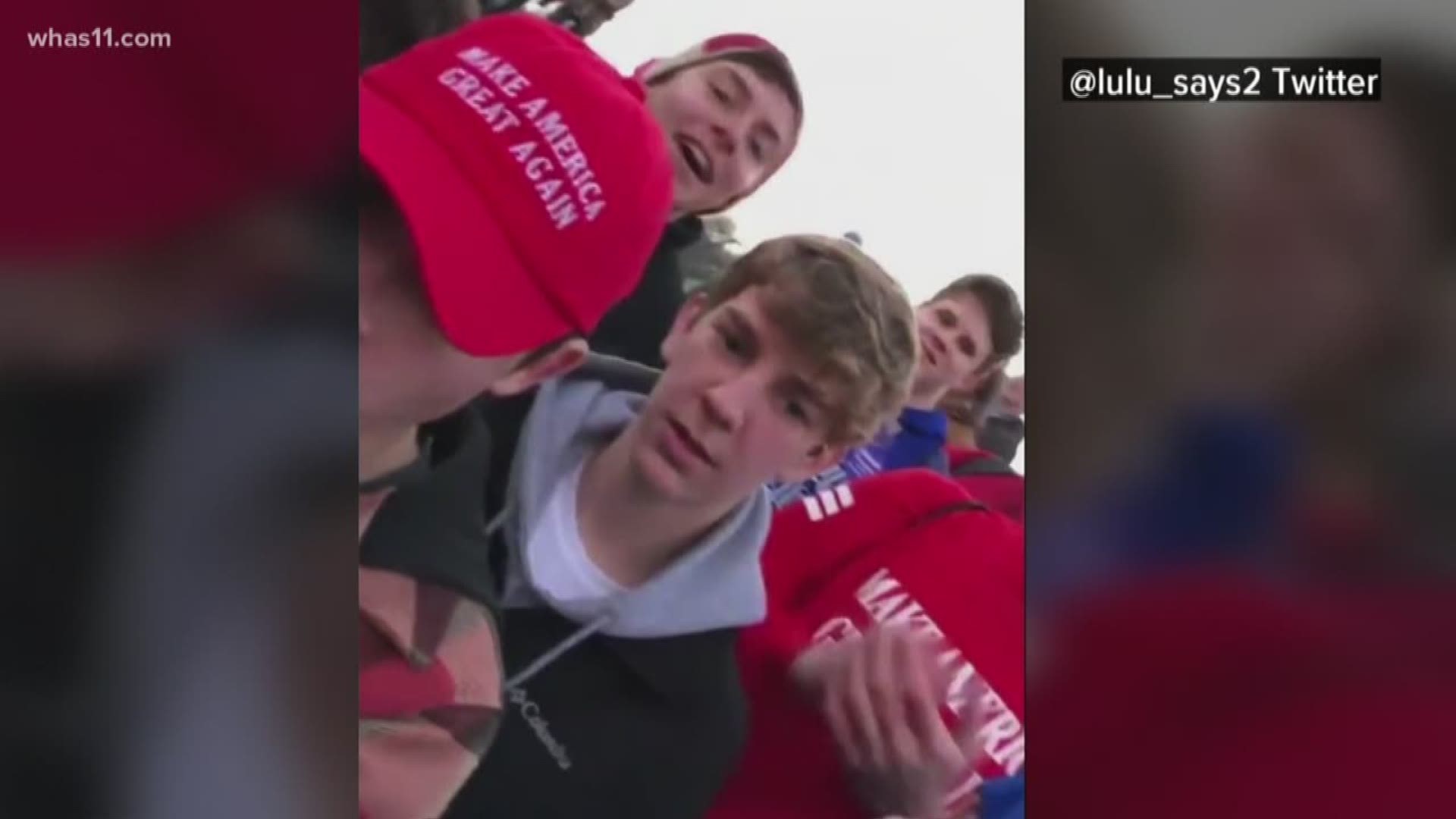 Nick Sandmann, a junior at Covington Catholic High School, shared his side of a video that went viral over the weekend.