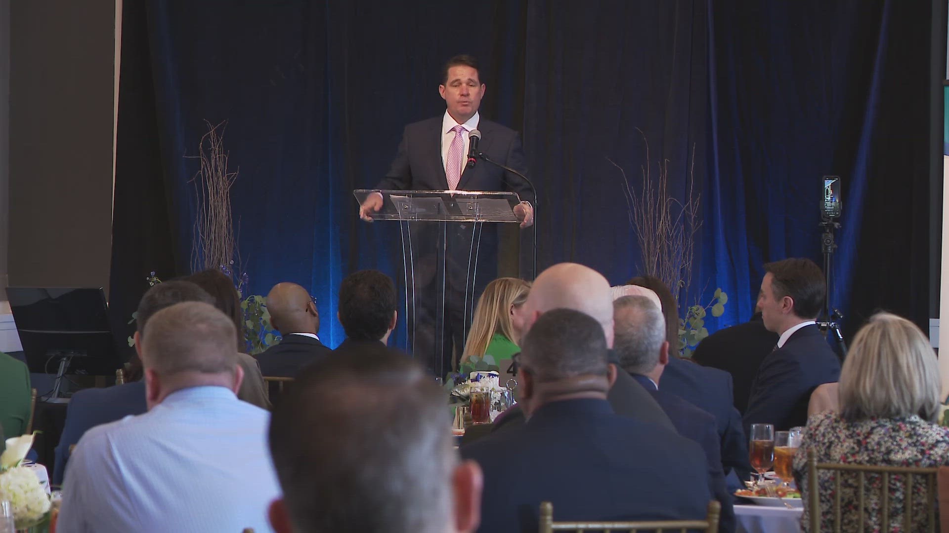 The district's challenges continue with the potential for state oversight, but Superintendent Marty Pollio used his speech on Tuesday to push back.