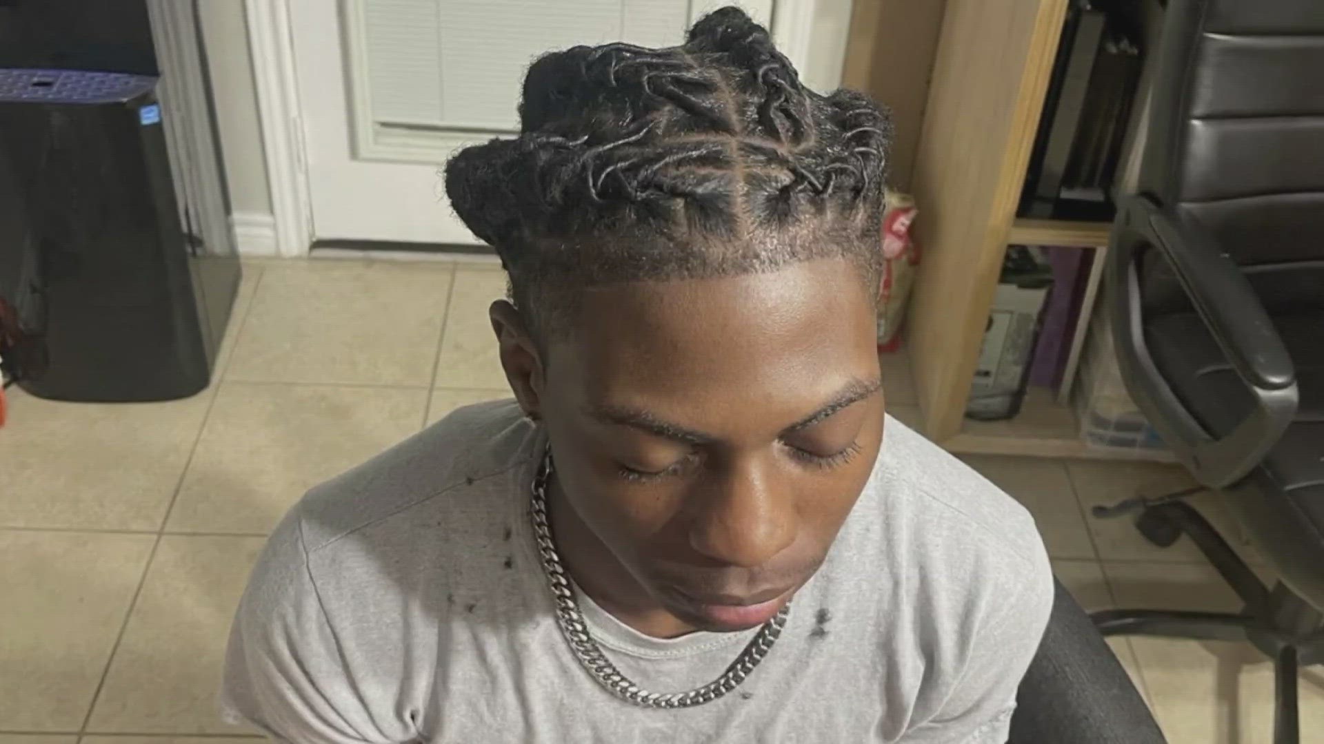 Darryl George's mother said the teenager has been punished for more than two weeks because of his locs, which the school claimed violate the dress code.