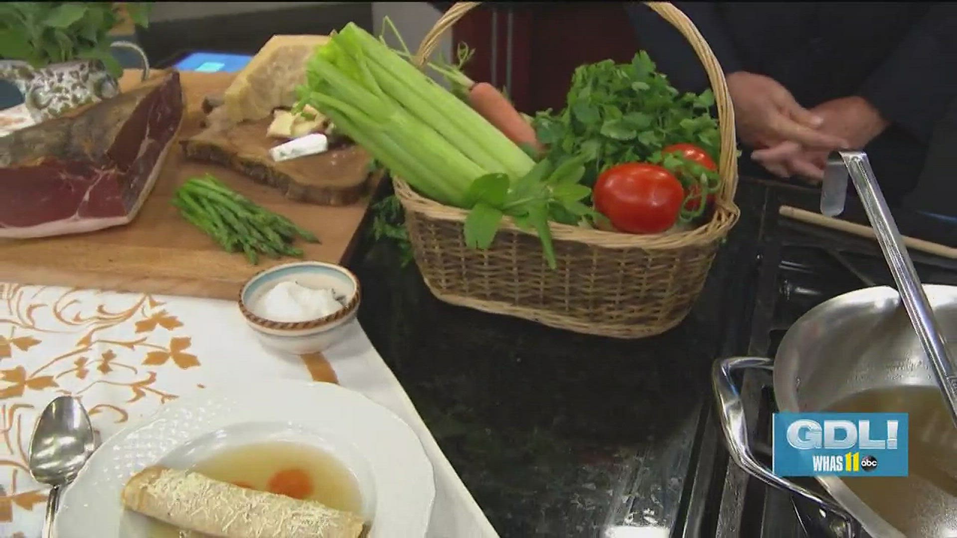 Gina Stipo teaches Italian cooking classes and sets the table every week at her restaurant "At the Italian Table." She joins GDL to show us how simple and elegant Italian cooking can be with a few recipes.