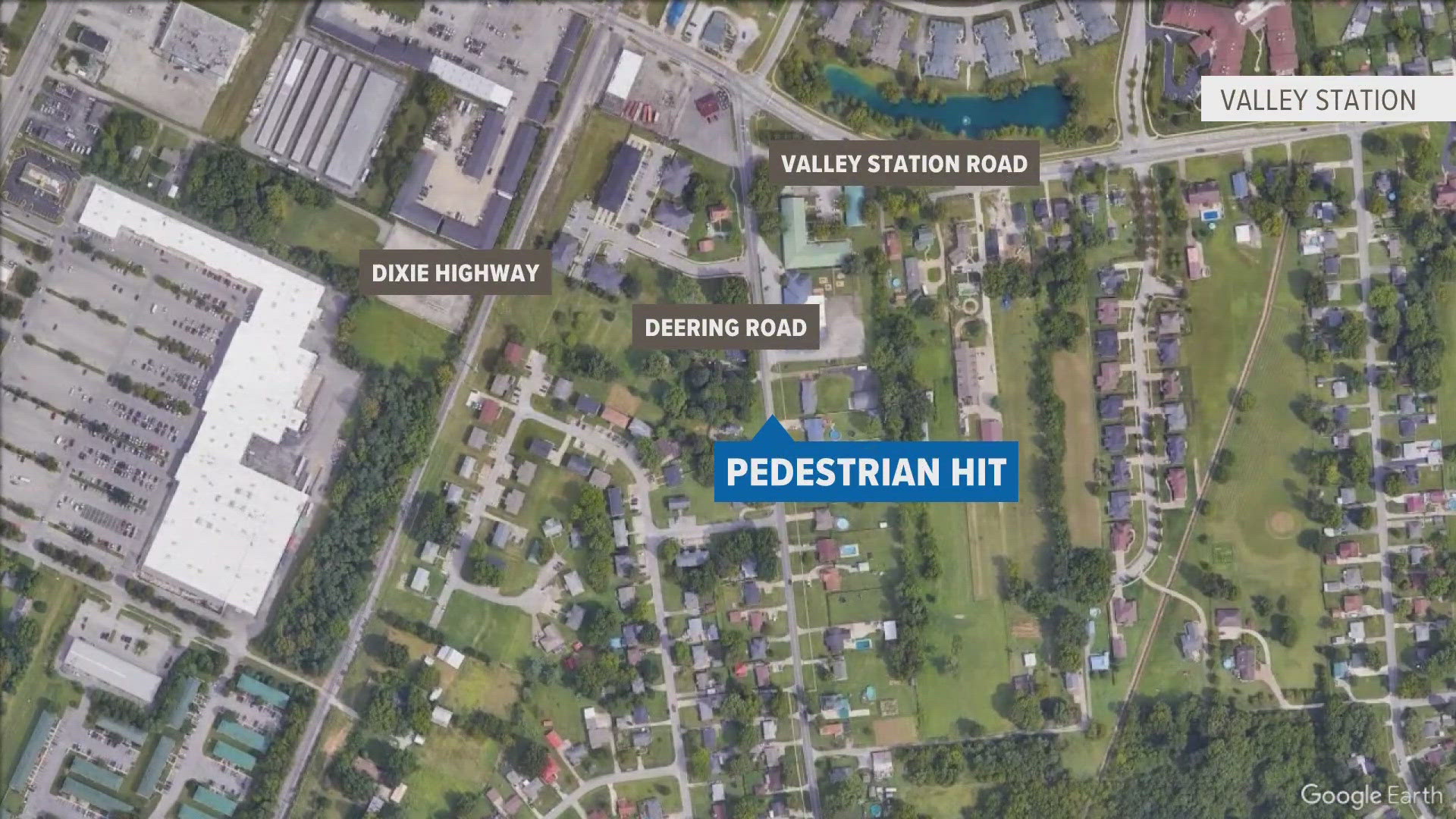 Police are looking for the hit-and-run driver after a 60-year-old man was struck and killed Tuesday night in Louisville.