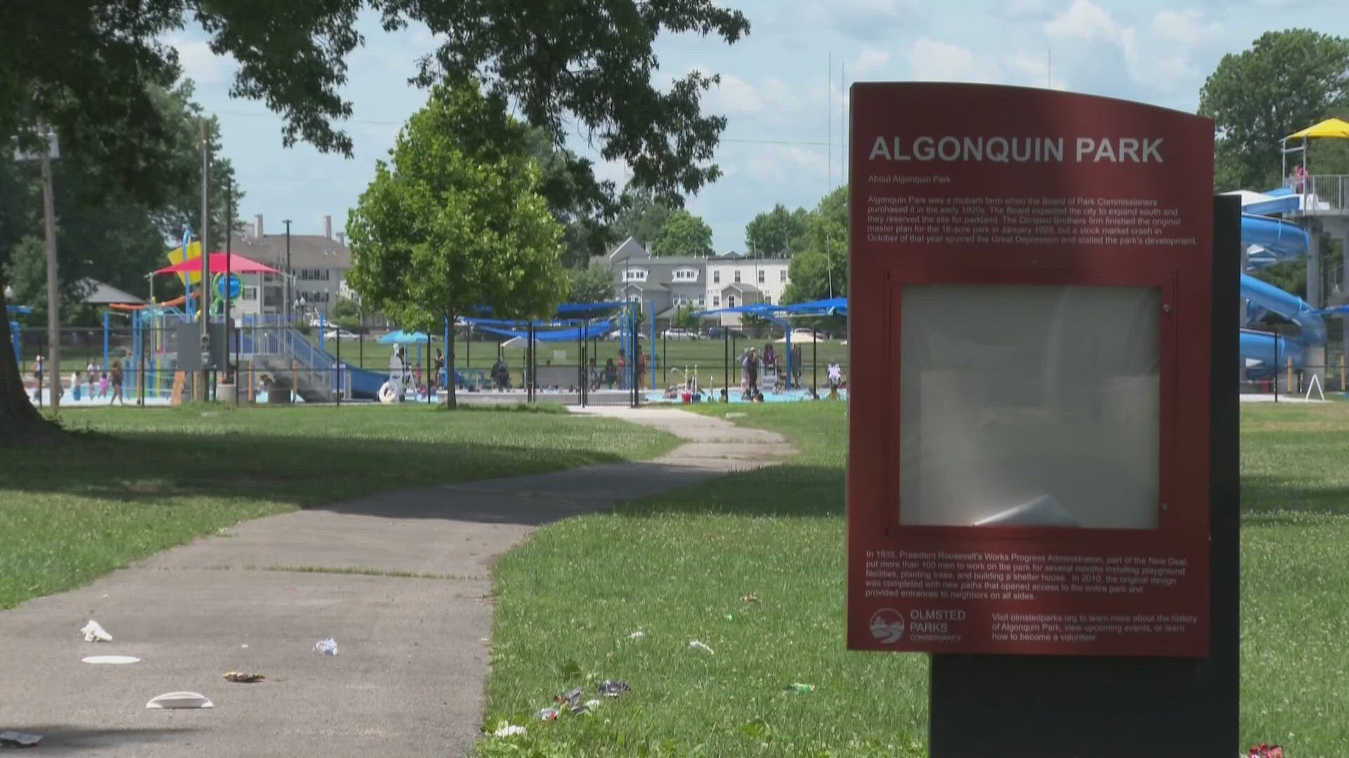 Local residents look for ways to make Algonquin Park a safer place after recent shootings.