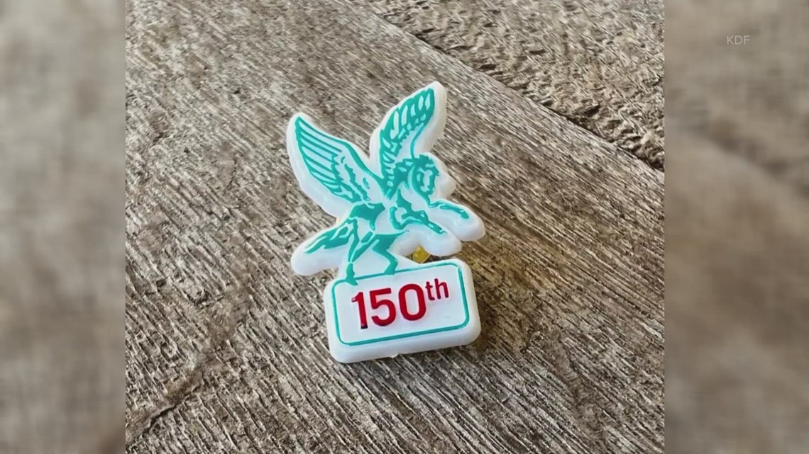 Kentucky Derby Festival unveils first look at Derby 150 Pegasus Pins