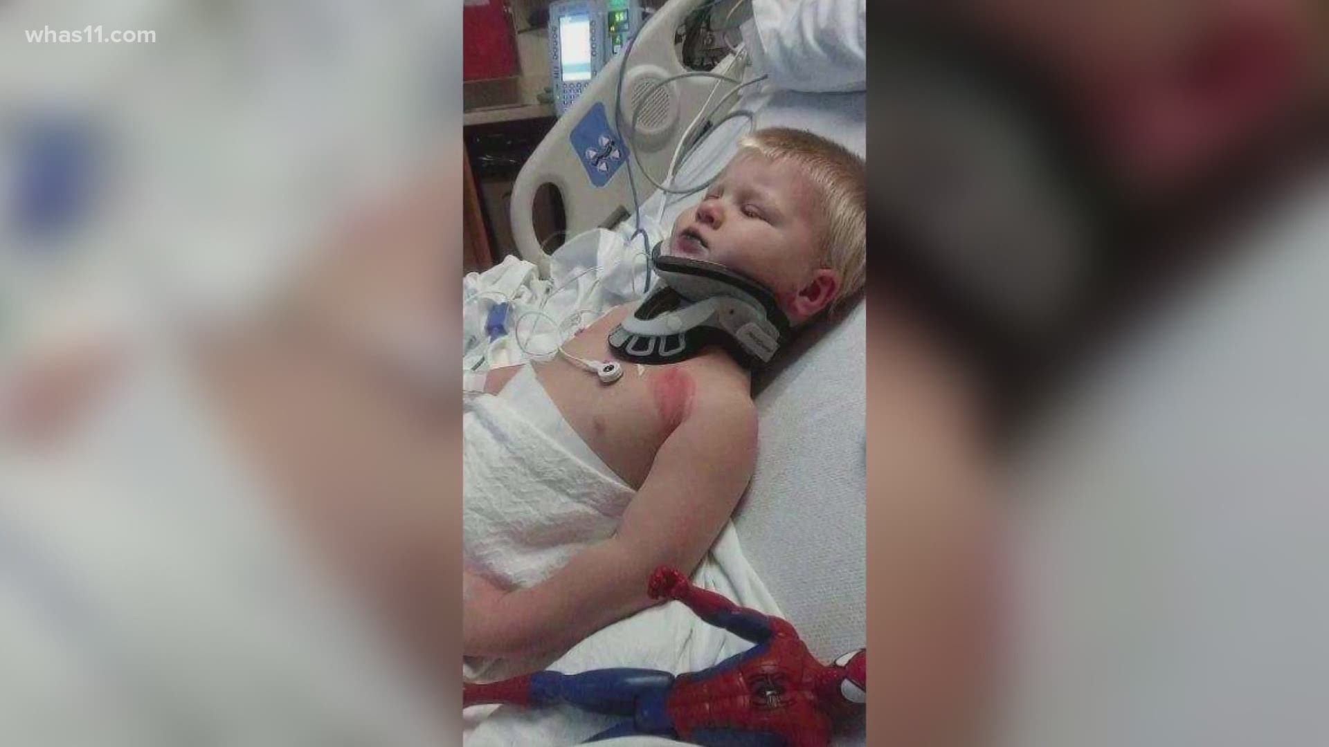 While Lincoln recovers in the hospital, his mom is hoping the driver turns himself in.