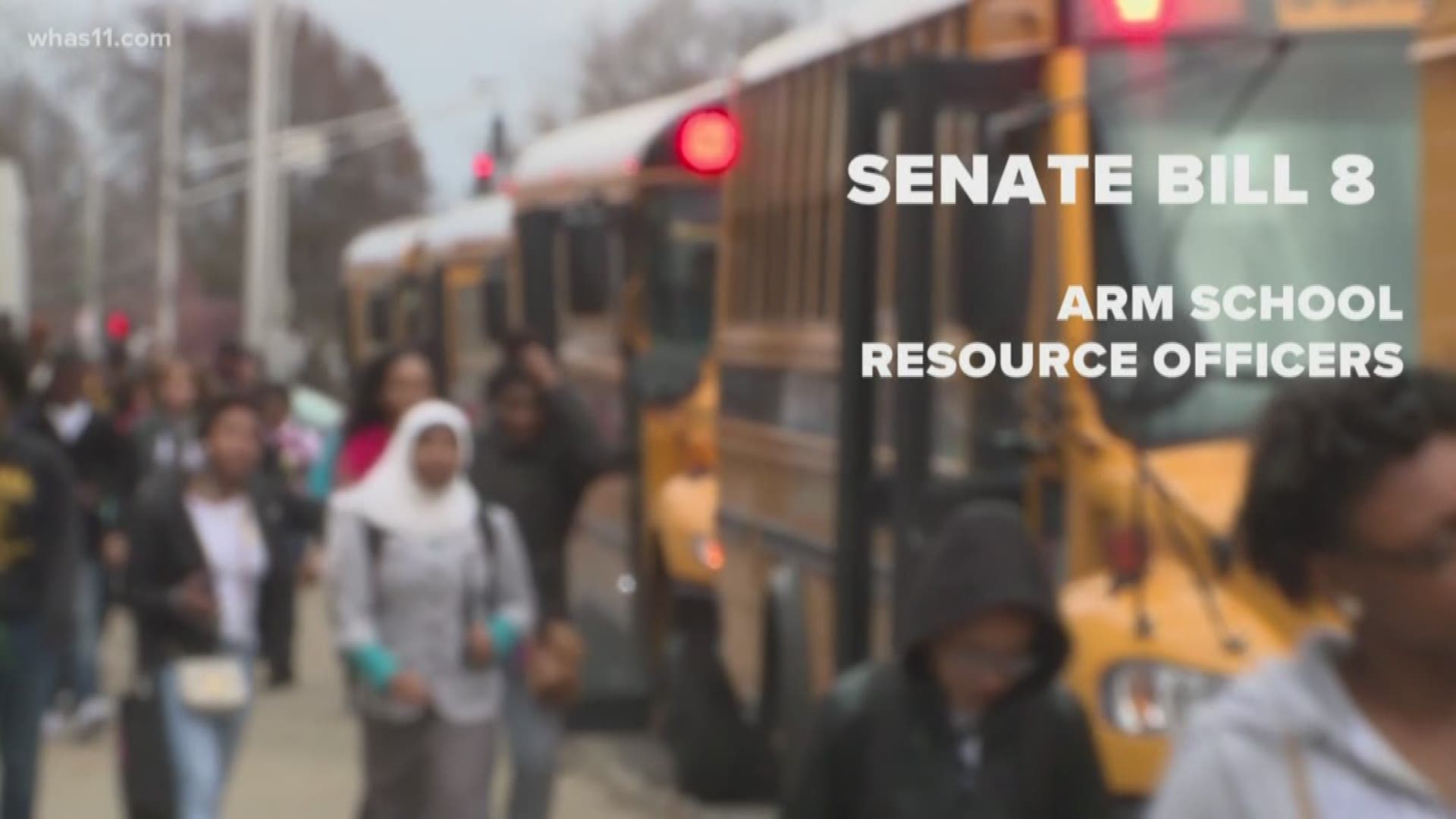 Senate Bill 8 debate focuses on response time and concerns by students.