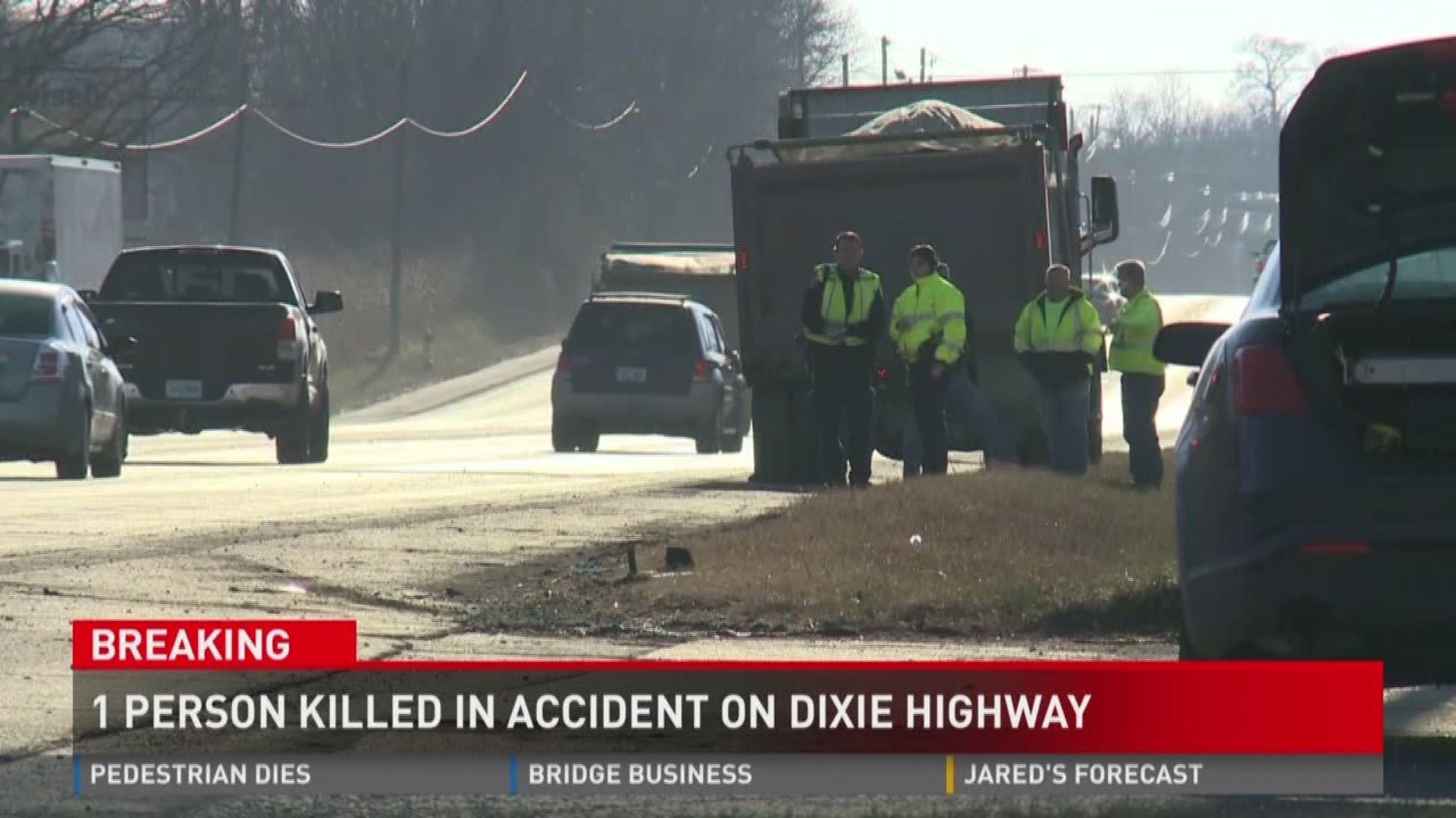 Police 1 dead in Dixie Highway crash involving dump truck