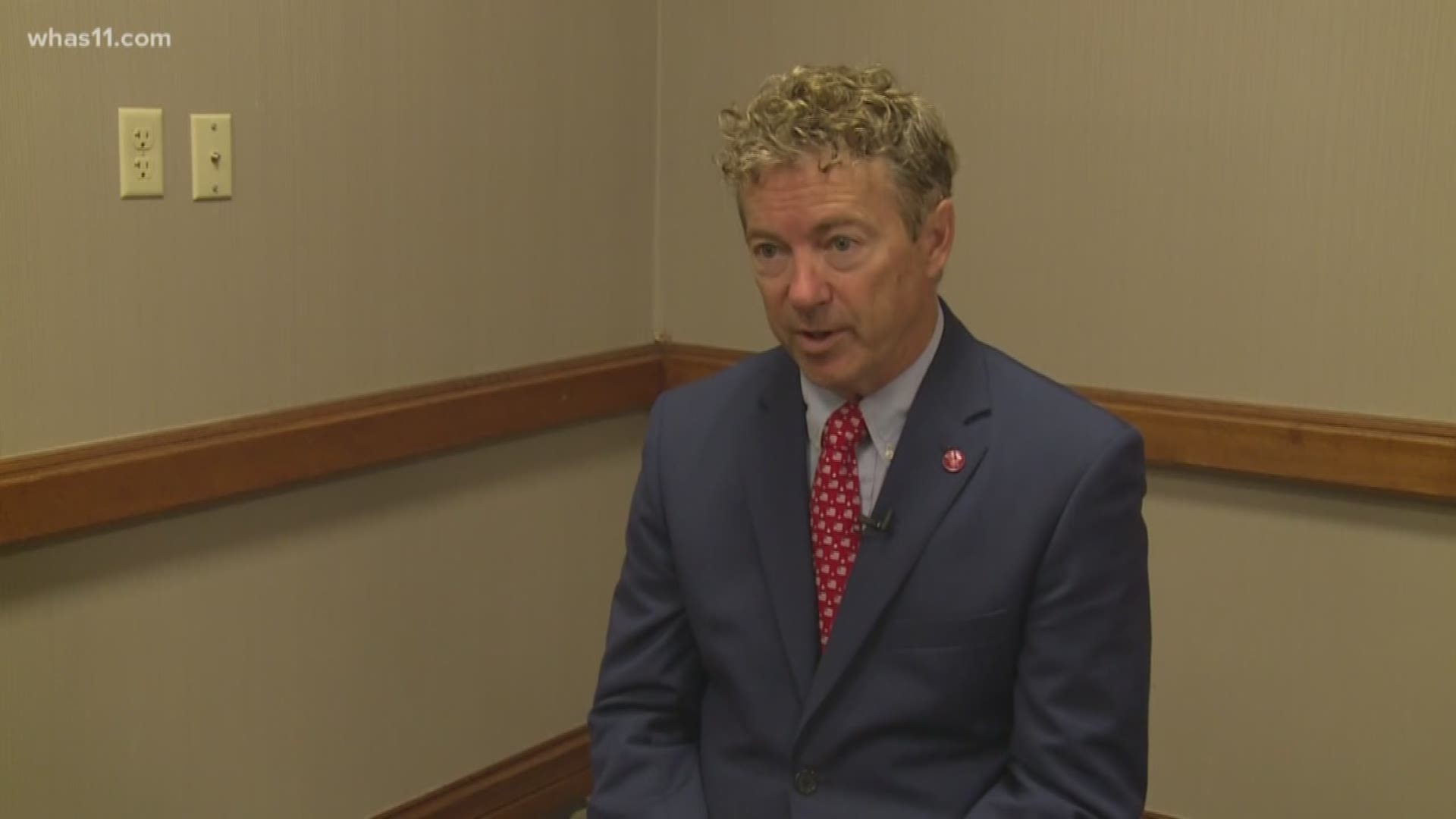 Come to us before you act, that's the advice from Senator Rand Paul to President Donald Trump as tensions mount with Iran.