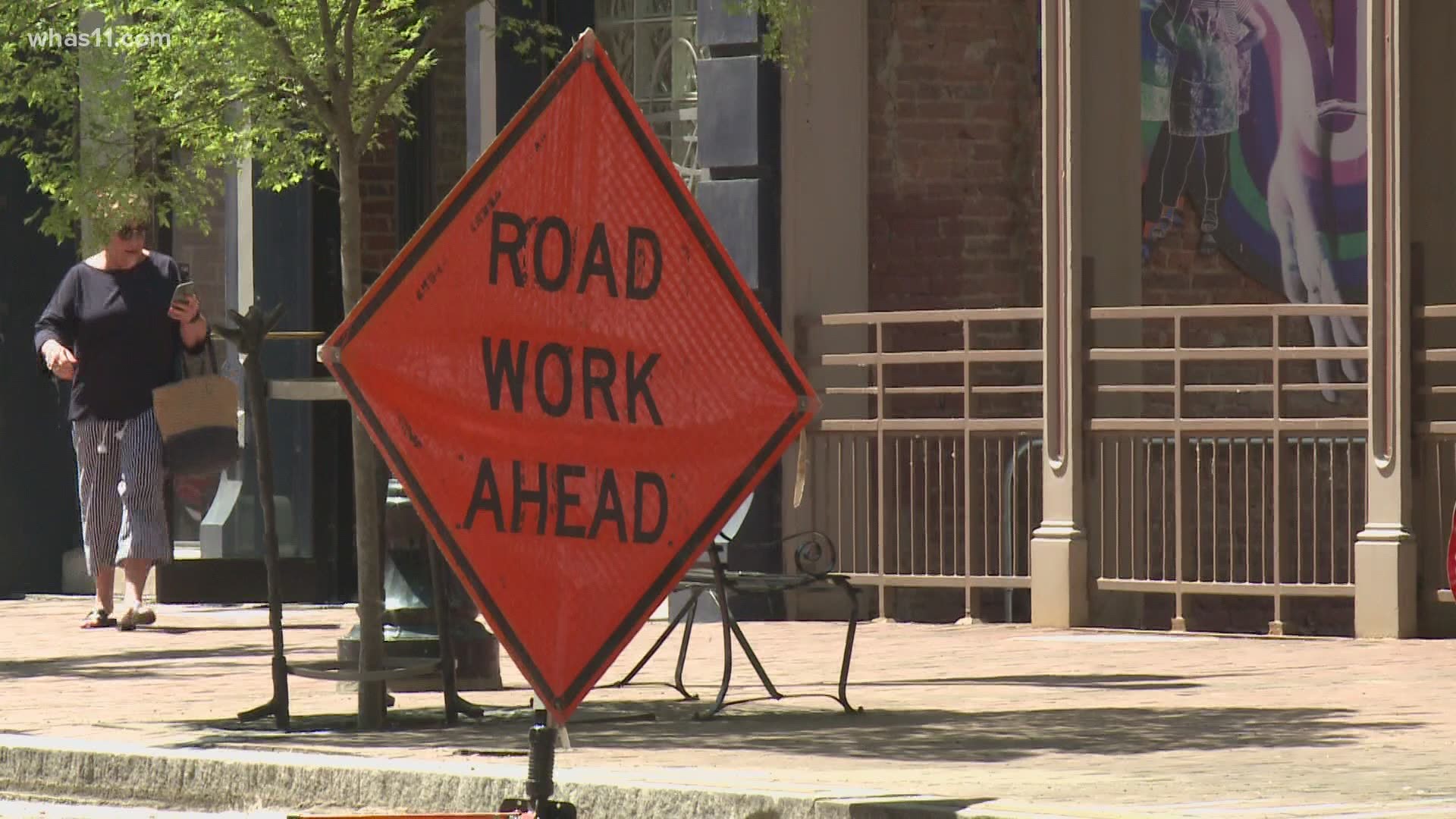 WHAS received complaints about road work on Main St. and we're working to answer your questions. The good news--it could all be over soon!