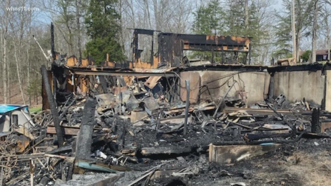 Shepherdsville lineman's home destroyed in fire