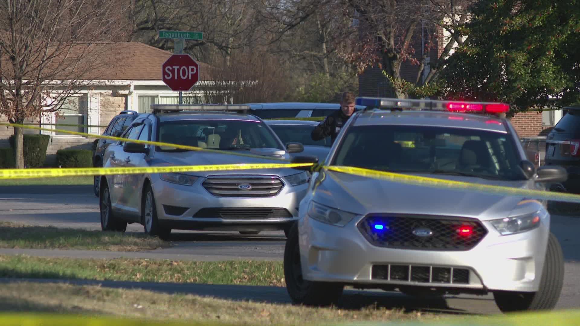 Around 2:30 p.m. on Friday, officers say they responded to call of a shooting in the 4600 block of Fegenbush Lane.