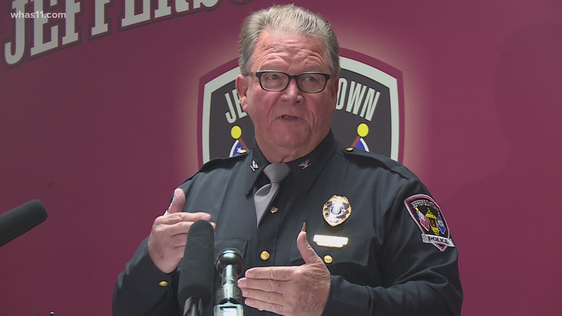 The Jeffersontown police chief is apologizing after he says an officer acted out of character during an incident outside of McDonald's last month.